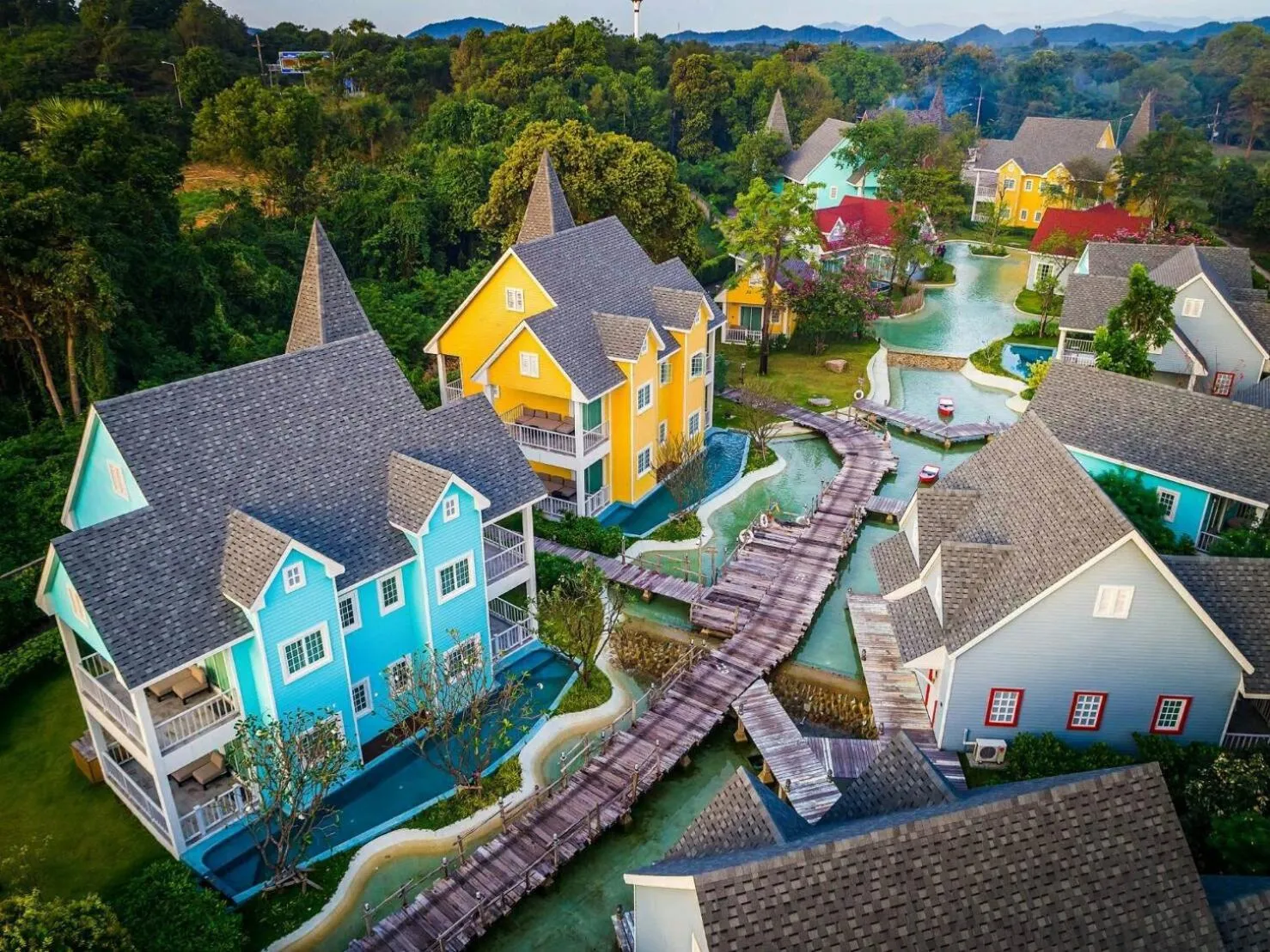 Bird's eye view in Peggy's Cove Resort