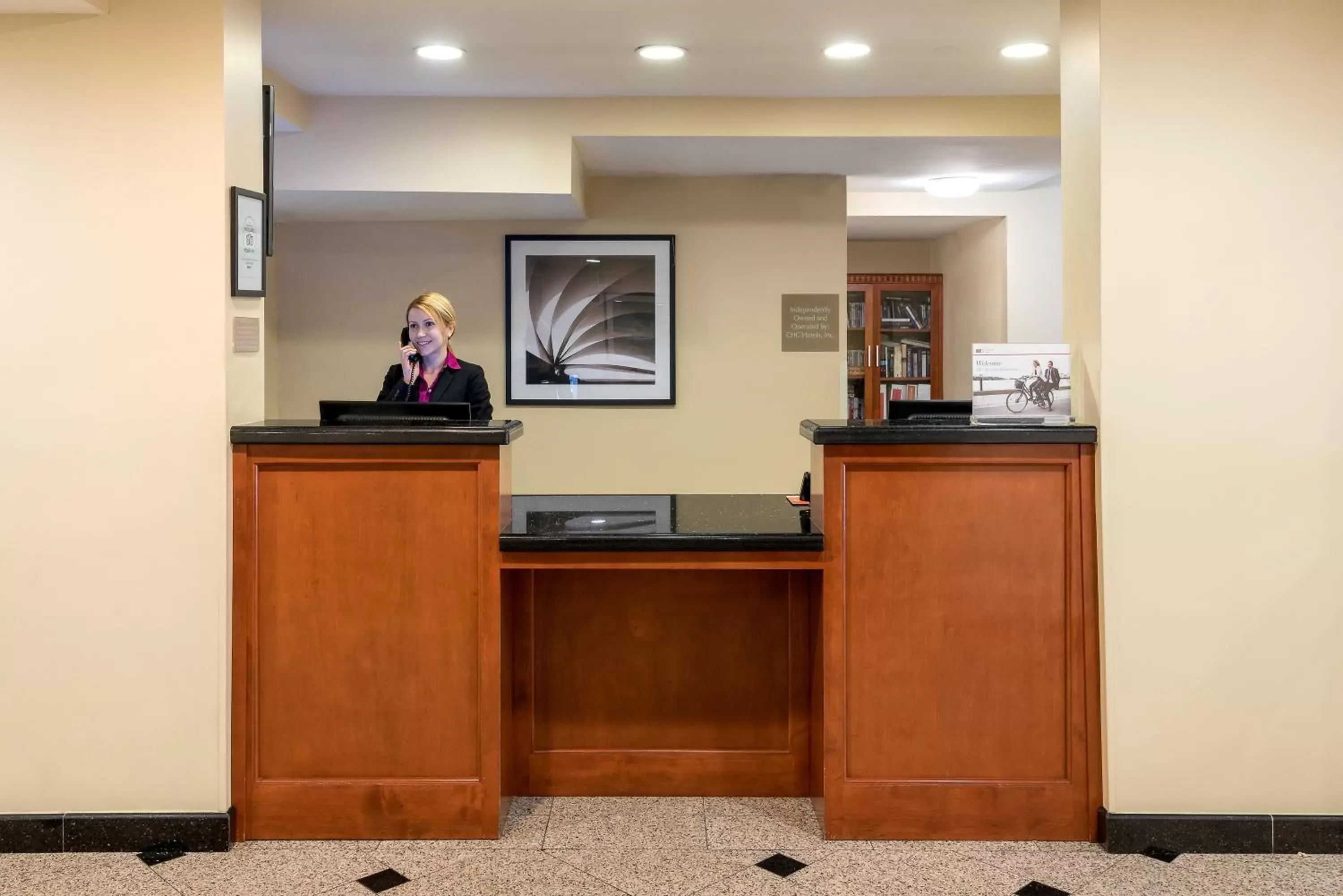 Property building, Lobby/Reception in Candlewood Suites LAX Hawthorne, an IHG Hotel