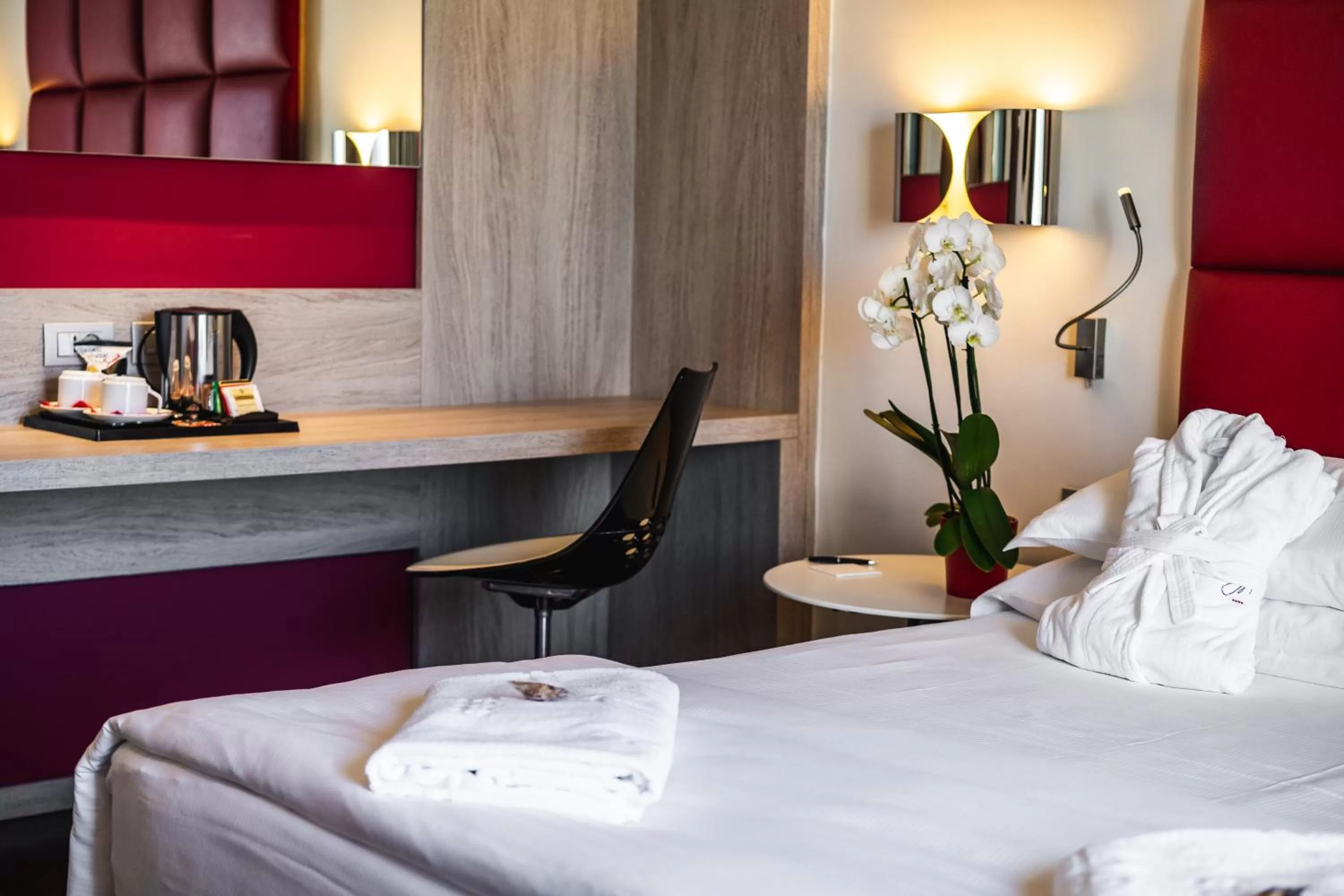 Coffee/tea facilities, Bed in Jazz Hotel