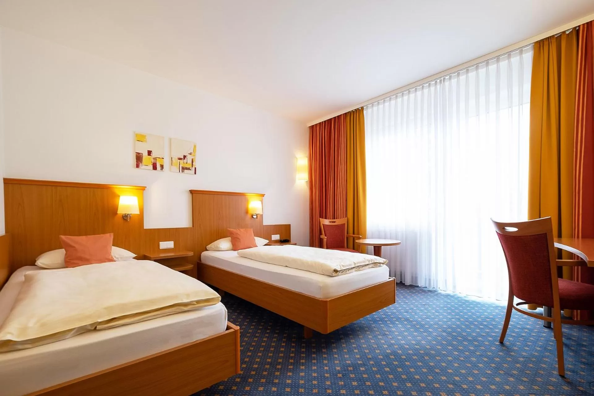 Photo of the whole room, Bed in Hotel Am Steinberg