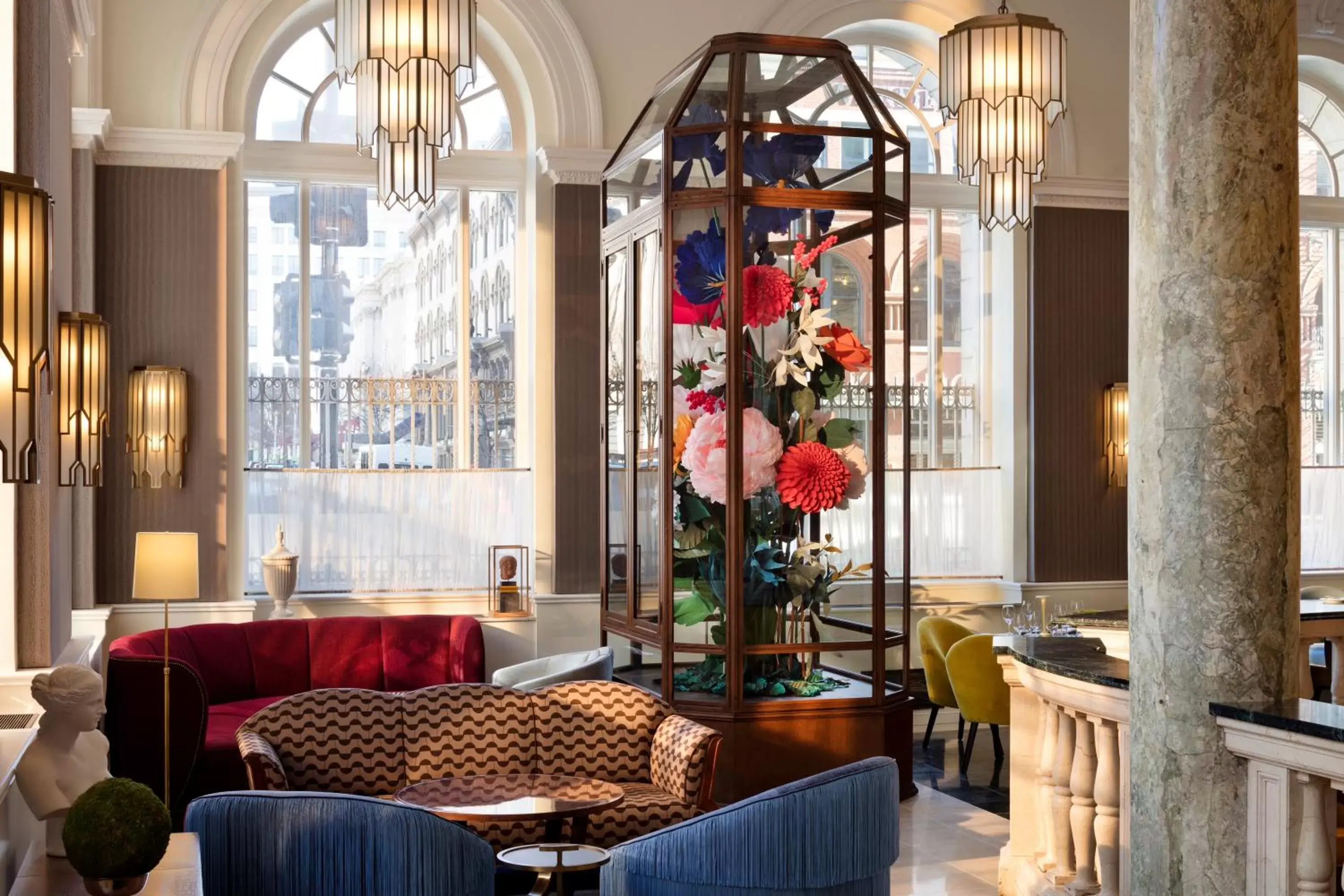 Lobby or reception in Riggs Washington DC Lobby or reception in Riggs Washington DC