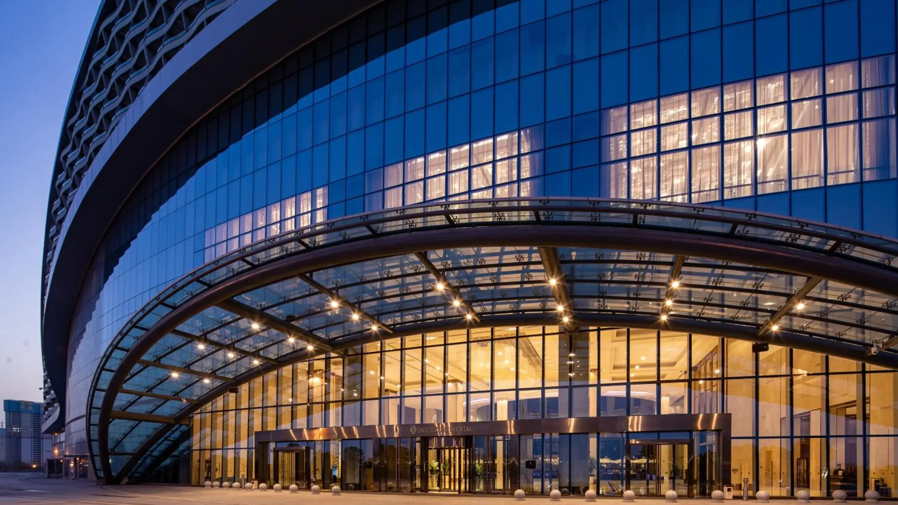 Property building in InterContinental Wuhan, an IHG Hotel