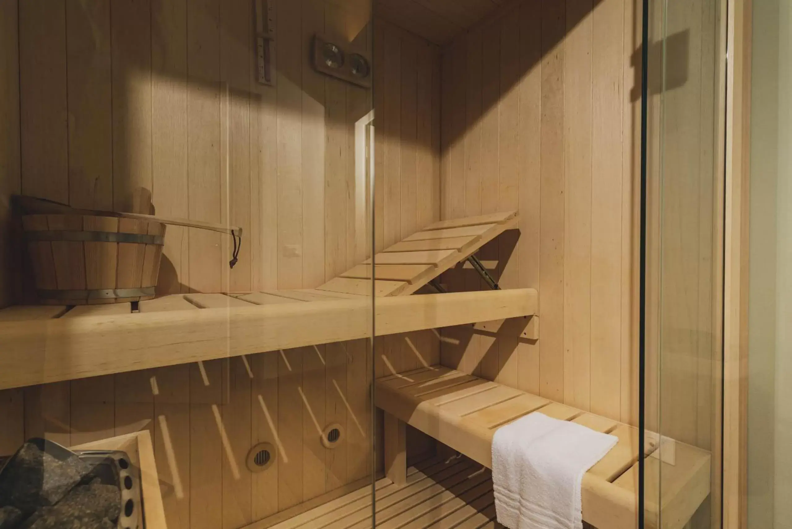 Sauna in Casa Horti Suites