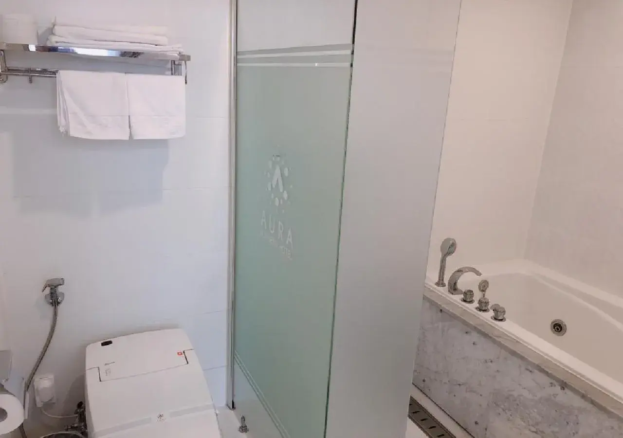 Toilet, Bathroom in Gwangju Aura Hotel