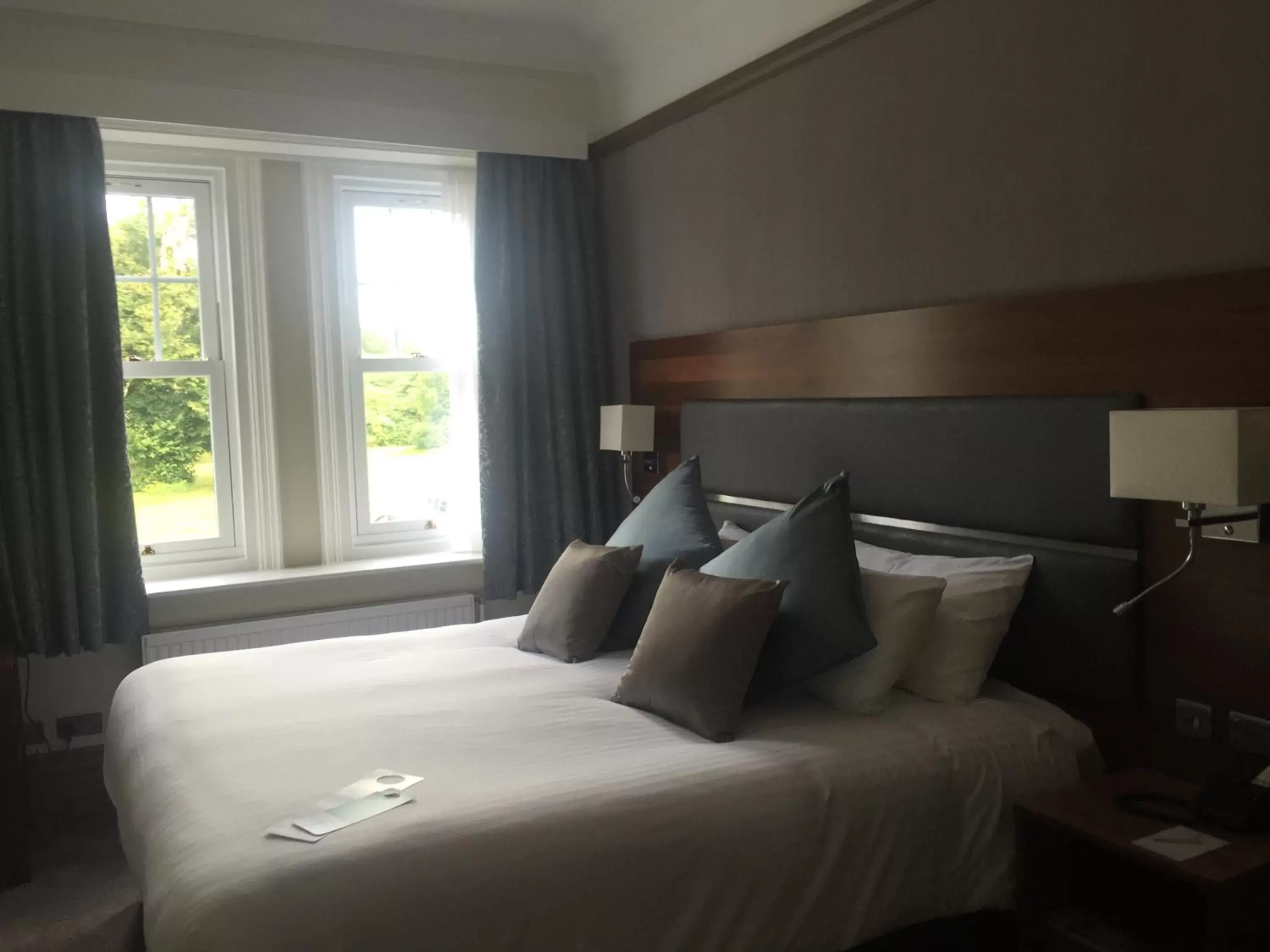 Bed in Best Western Chilworth Manor Hotel
