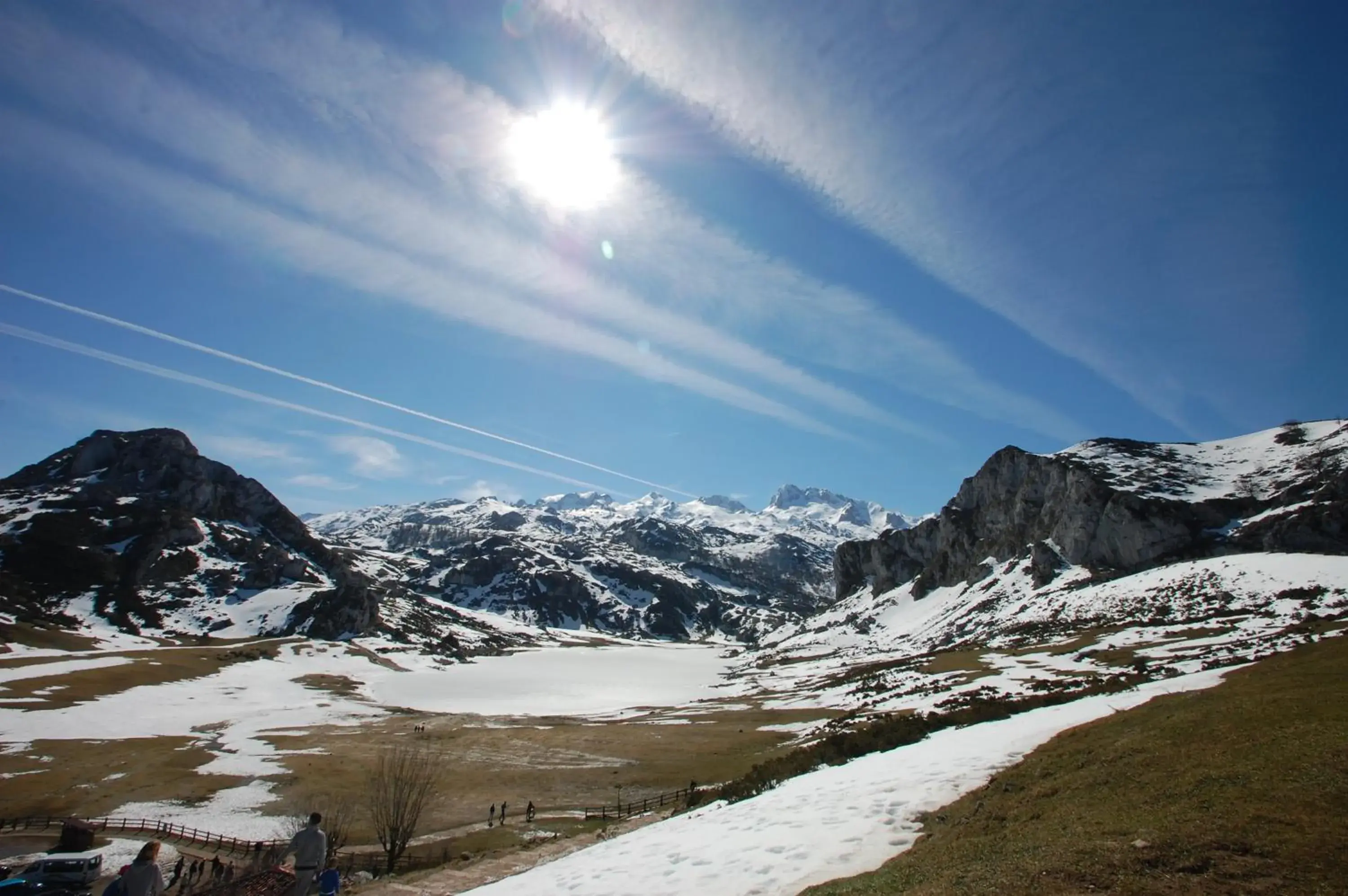Mountain view in Arcea Gran Hotel Pelayo Mountain view in Arcea Gran Hotel Pelayo