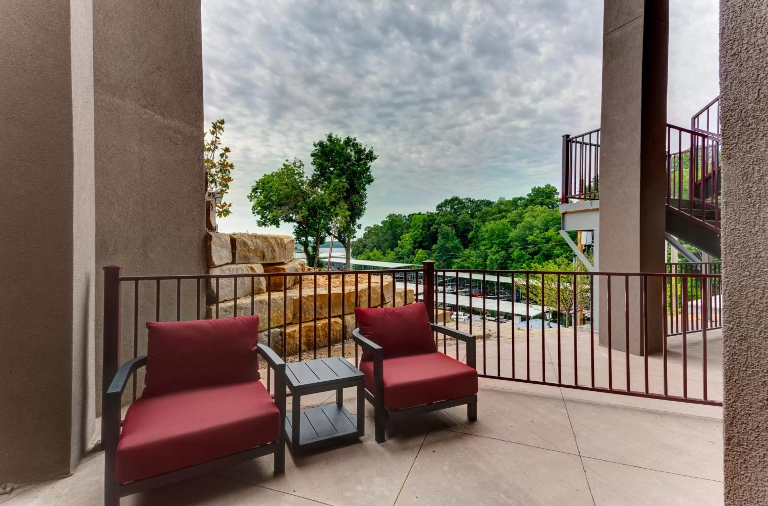 Patio in The Resort at Lake of the Ozarks