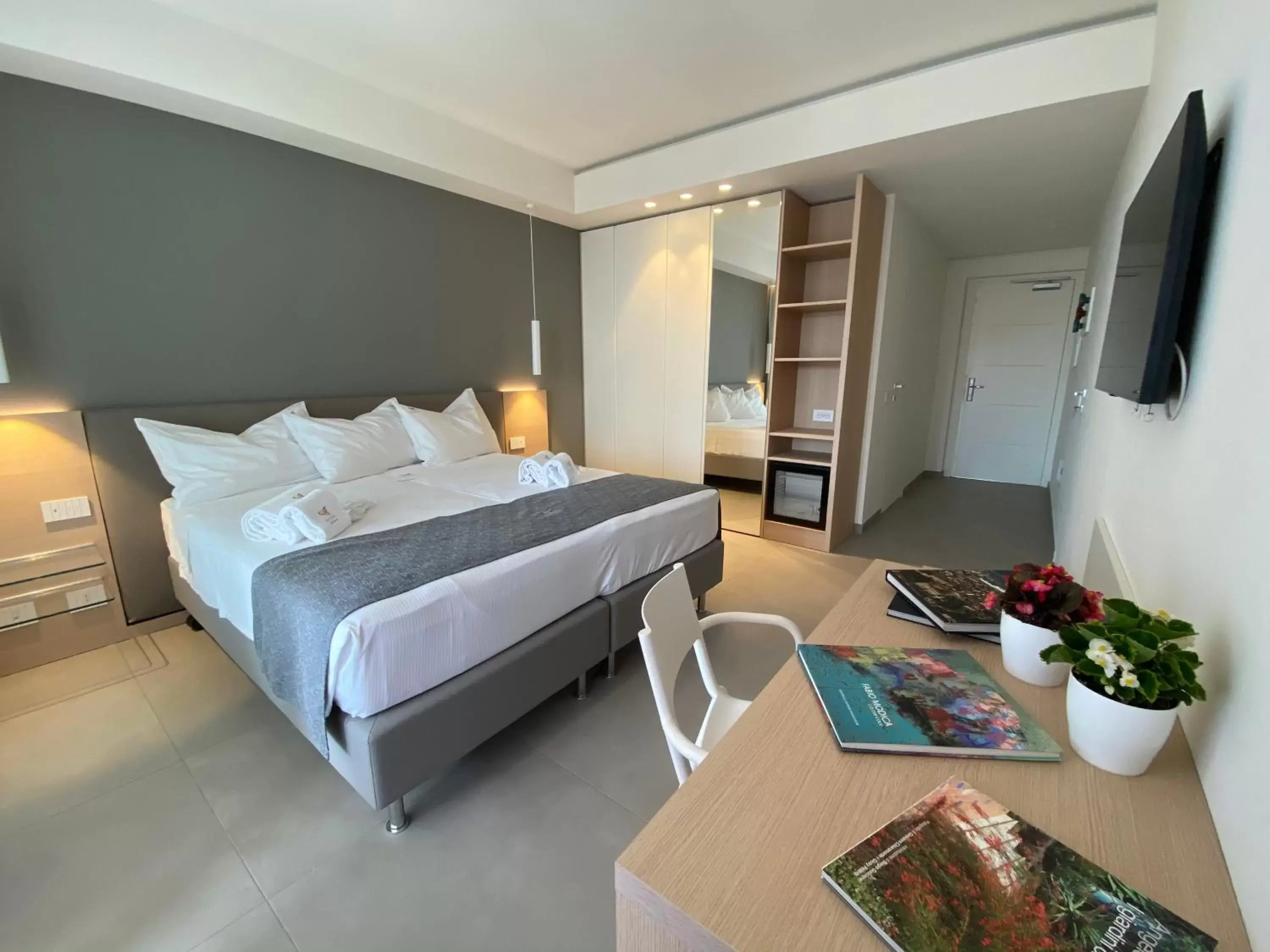 Bed in Sicilia's Art Hotel & Spa Bed in Sicilia's Art Hotel & Spa