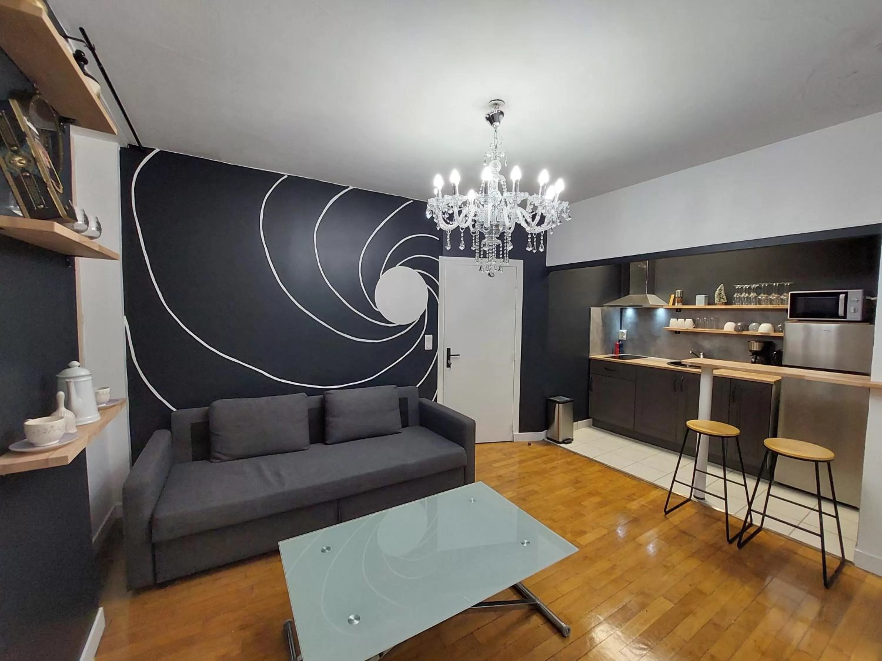 Kitchen or kitchenette in Kilomètre 99