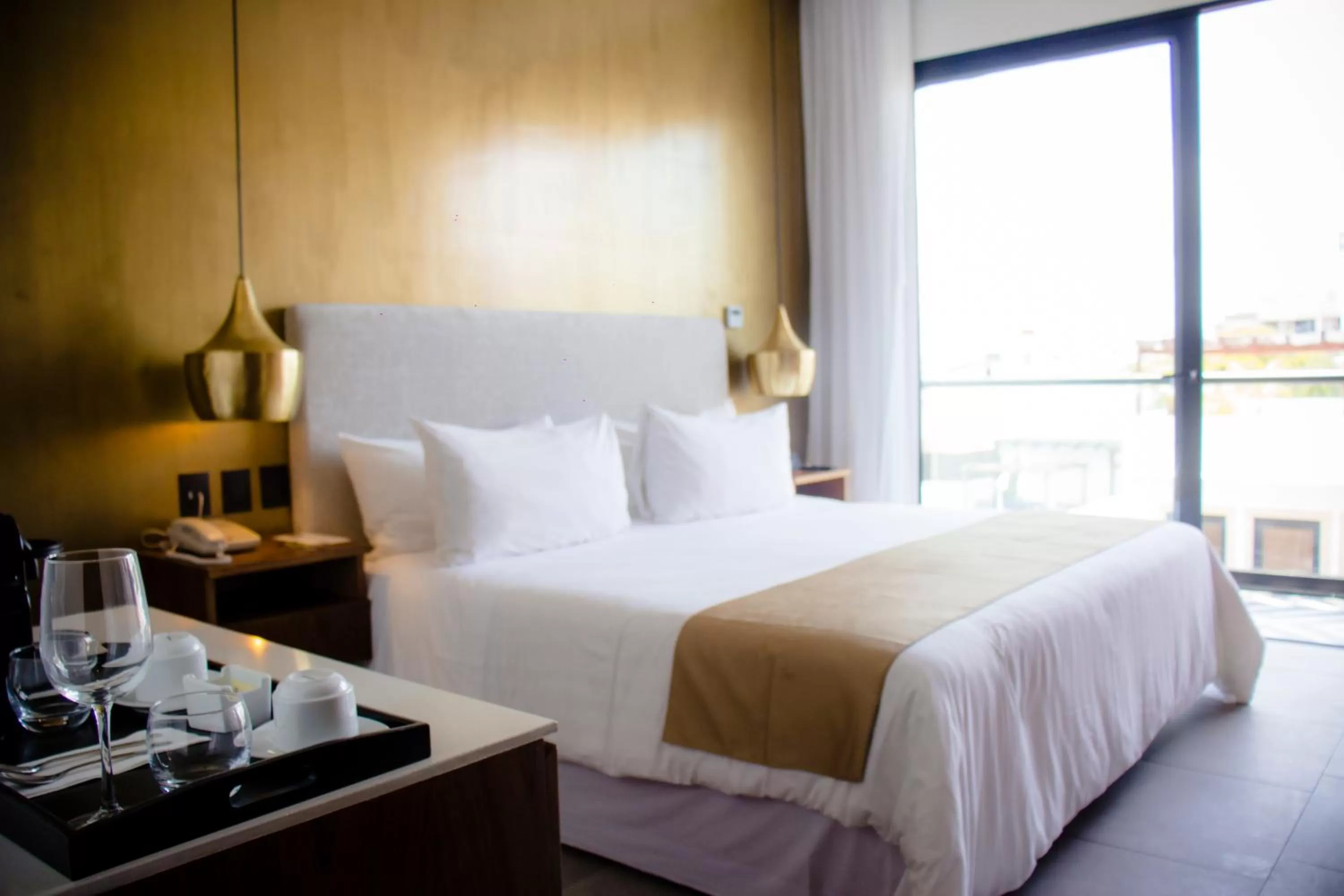 Bed in IT Boutique Hotel & Restaurant