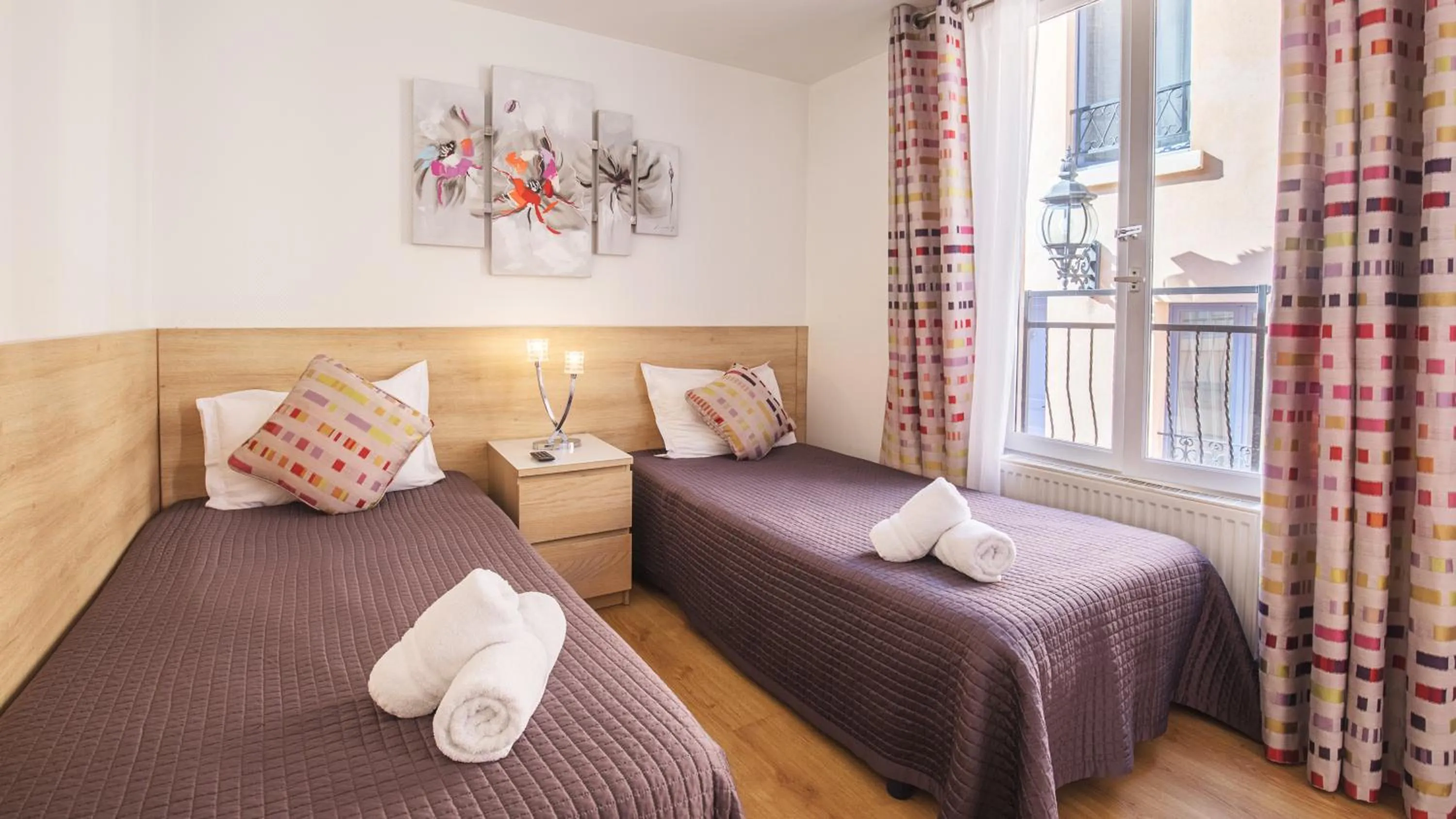 Bed in Hotel De L'Horloge