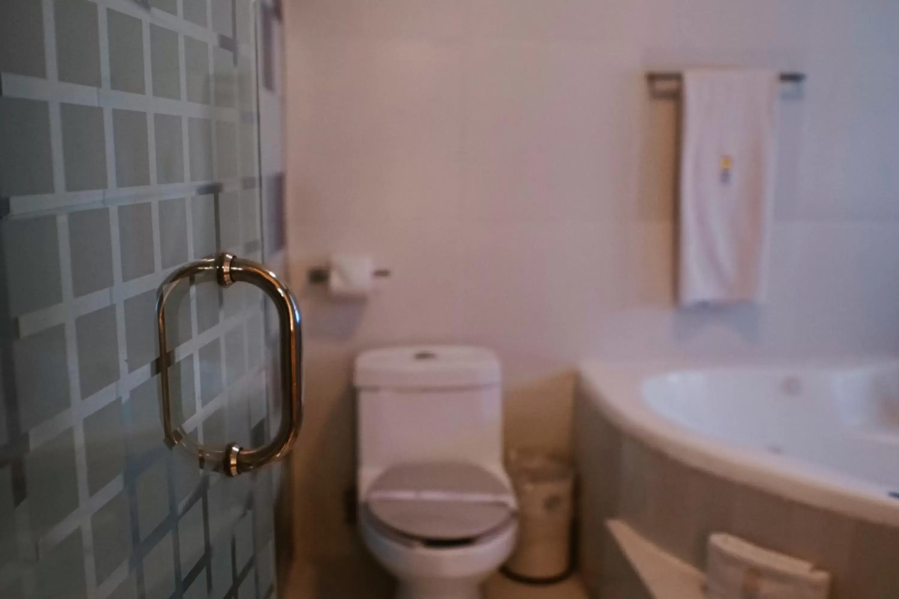 Bathroom in Hotel Puebla de Antaño