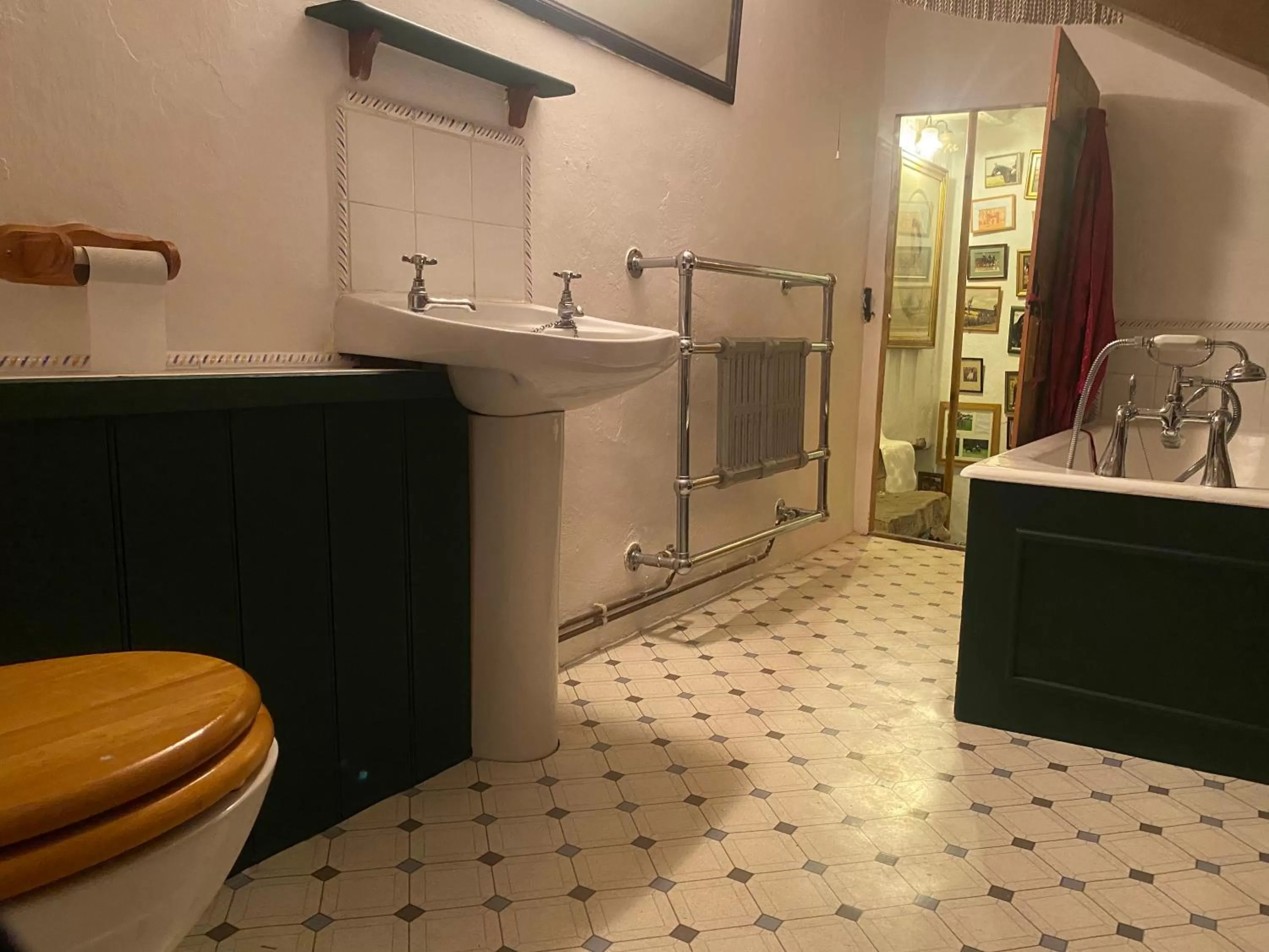 Bathroom in Corndonford farm