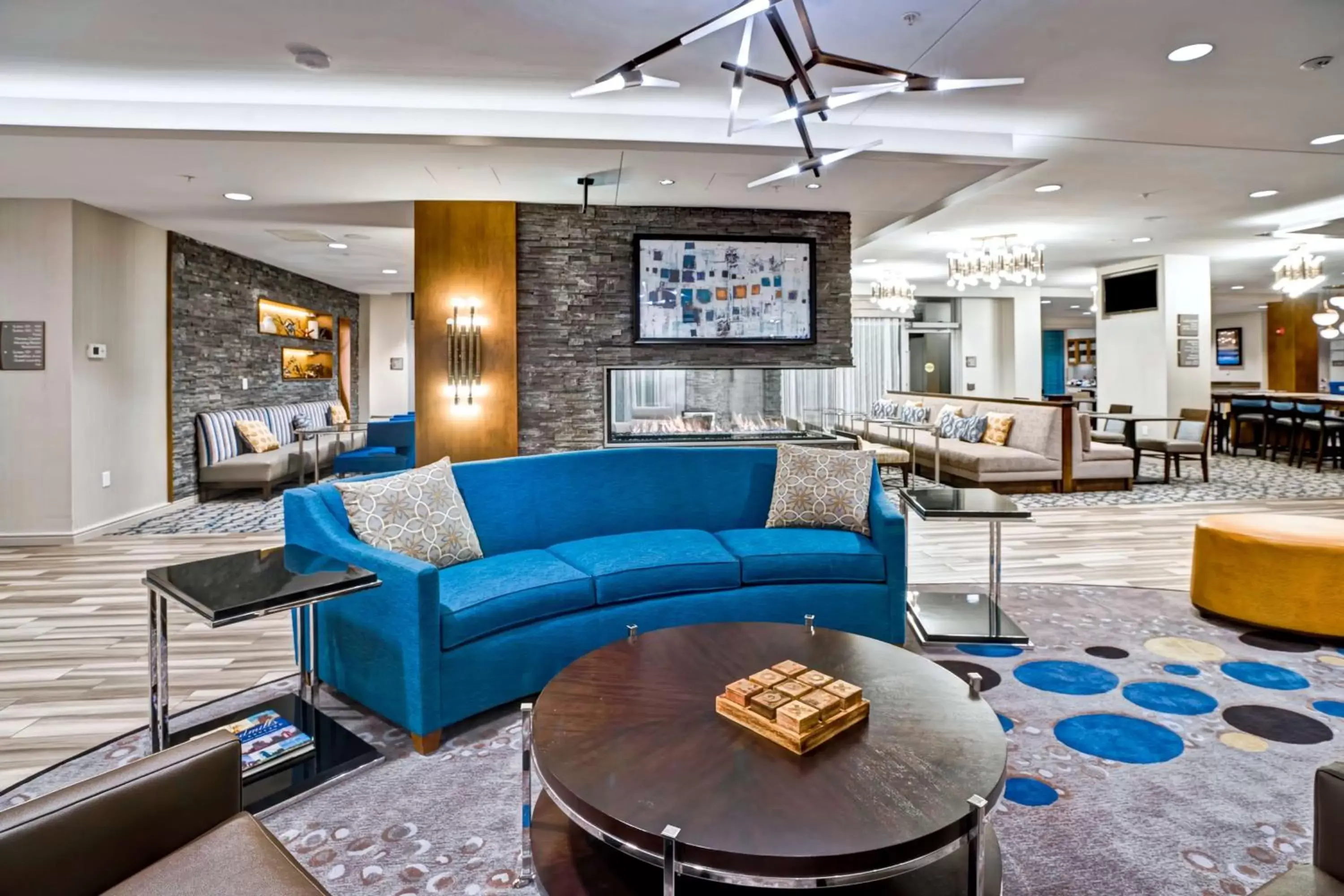 Lobby or reception, Seating Area in Homewood Suites by Hilton Boston Brookline-Longwood Medical