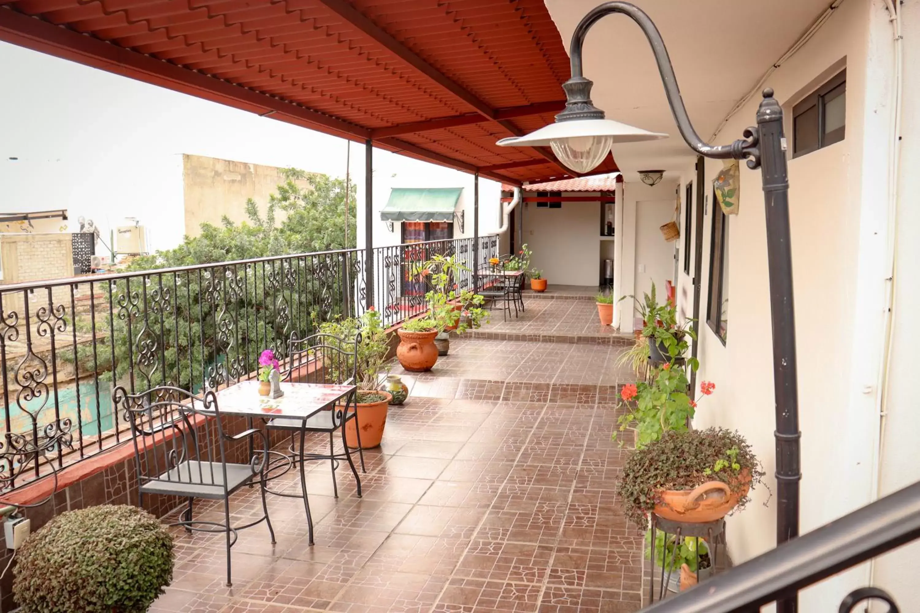 Balcony/Terrace in Posada Don Mario