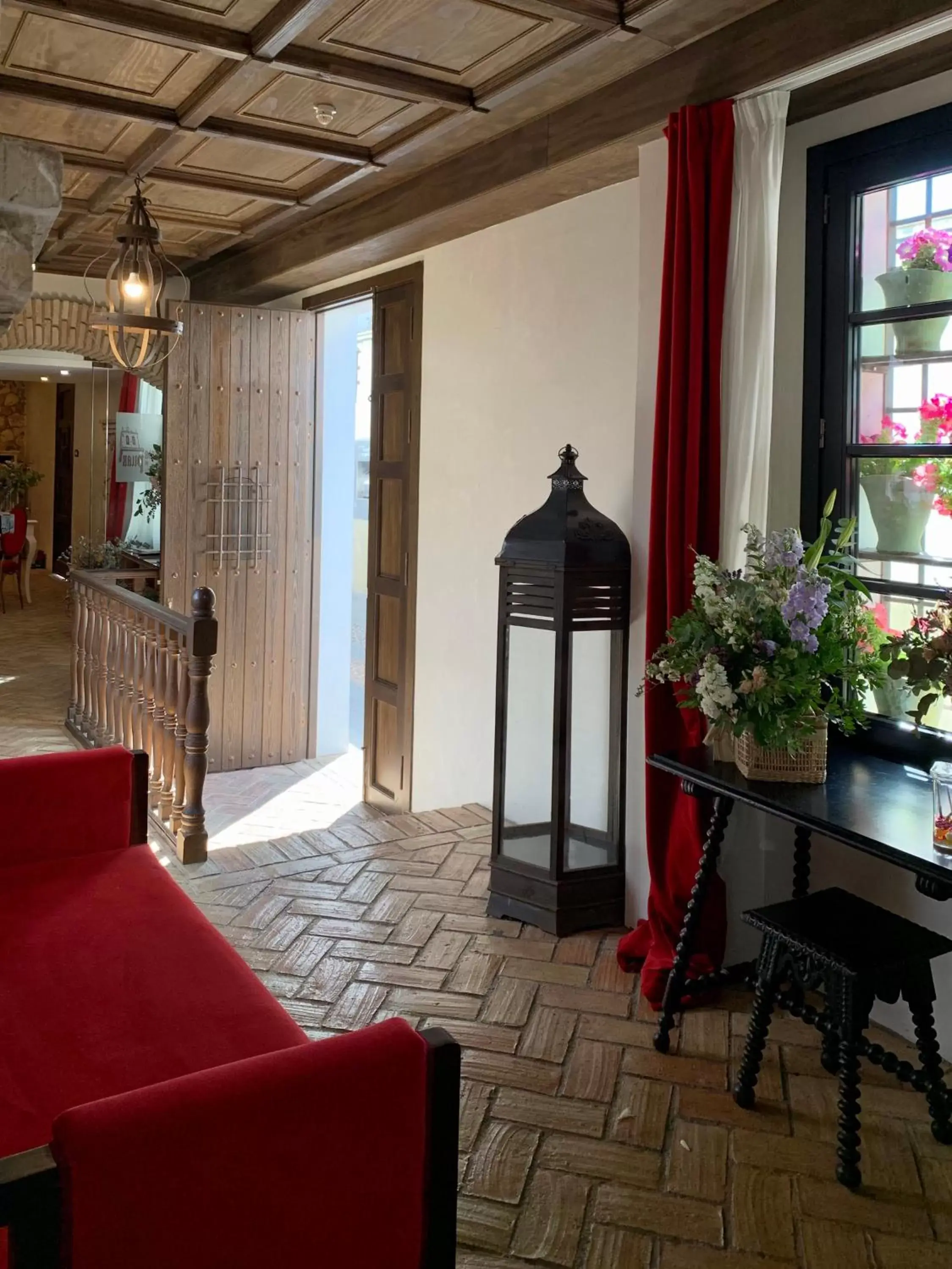 Lobby or reception, Seating Area in Suites La Posada De Pilar