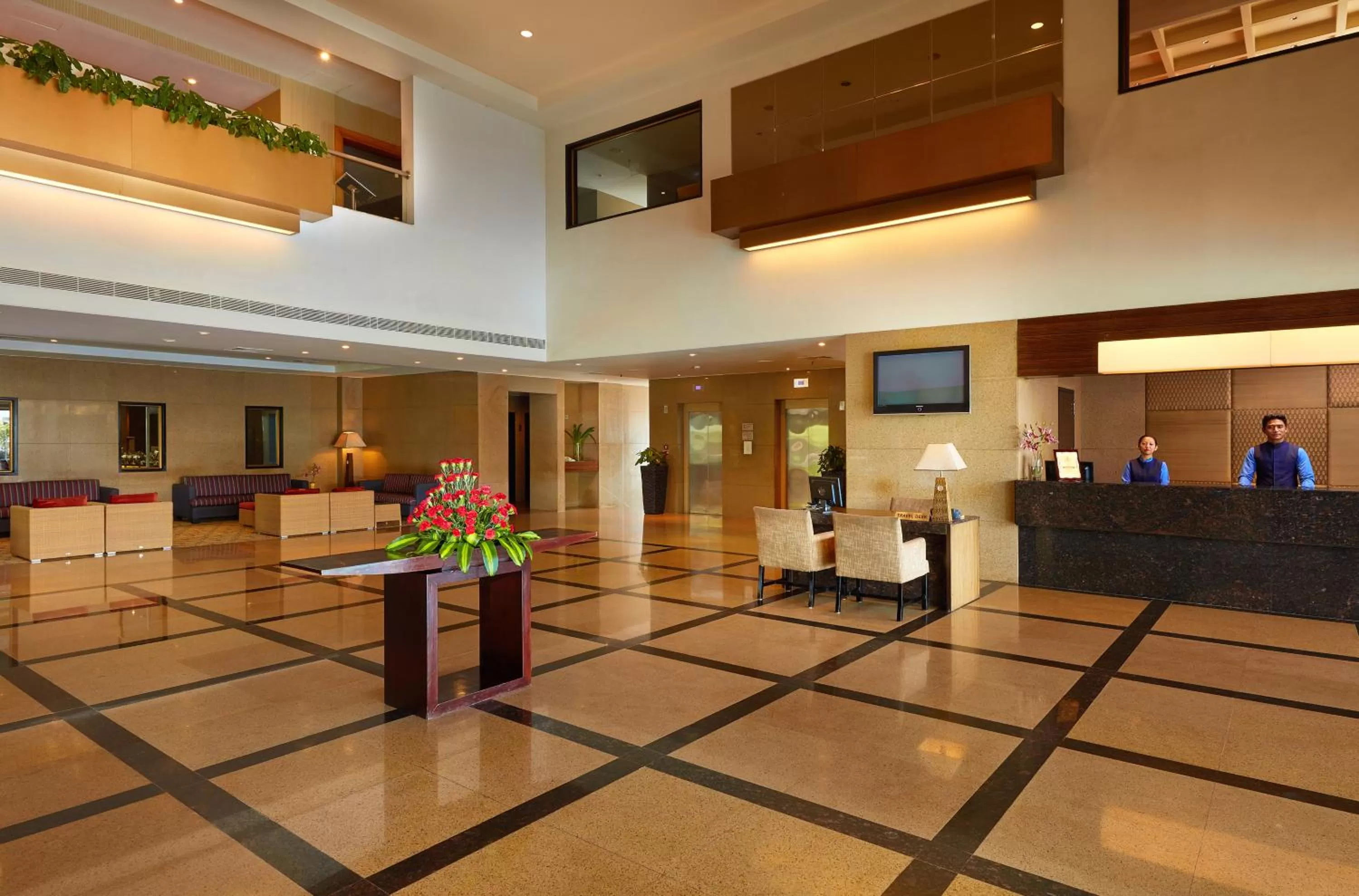 Lobby or reception in Park Plaza Chennai OMR
