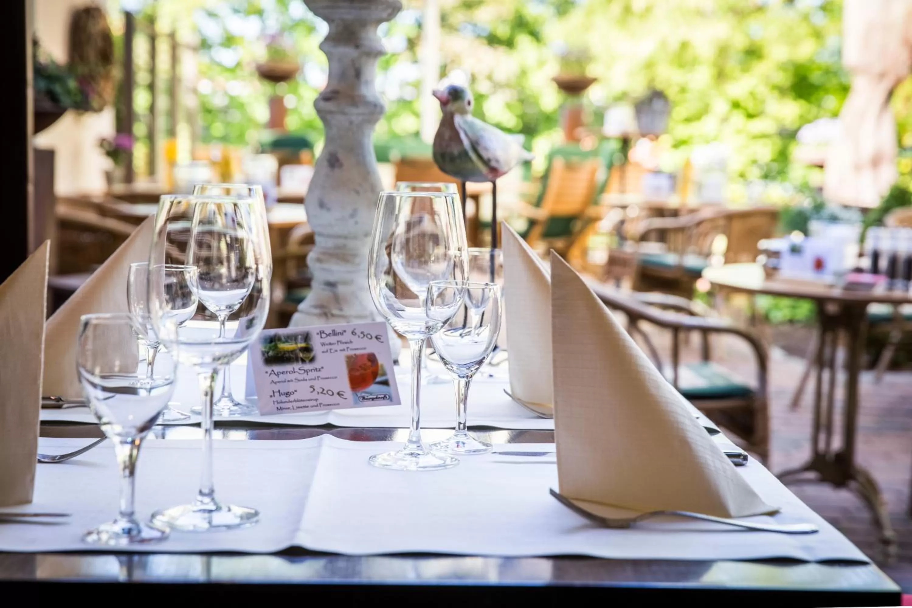 Garden in Burgdorfs Hotel & Restaurant