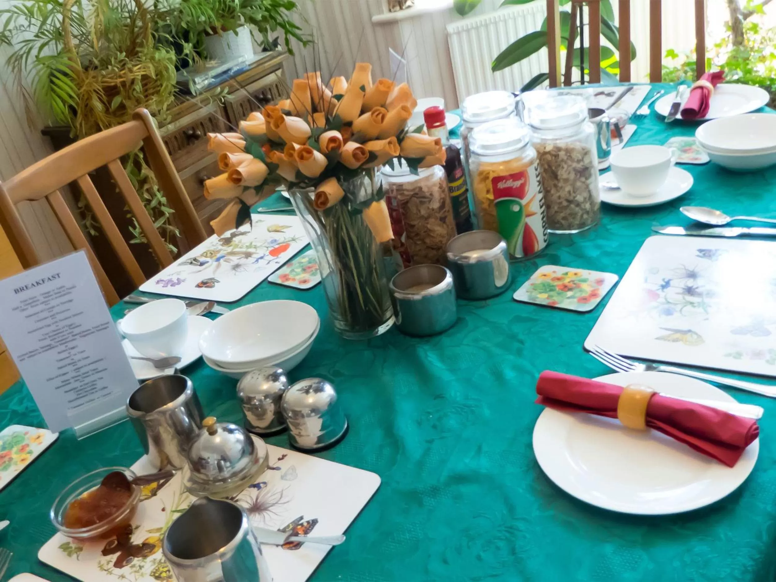 Dining area in Eypeleaze B&B