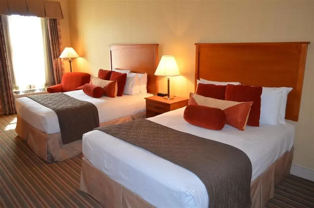 Bed in Inn at Cross Keys Station Bed in Inn at Cross Keys Station