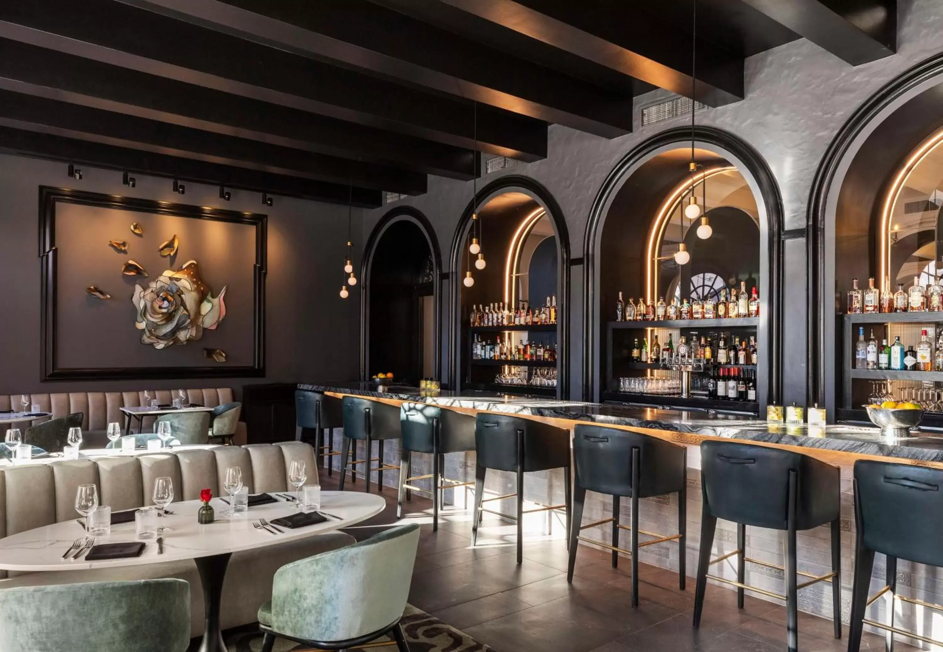 Lounge or bar, Restaurant/Places to Eat in Mills House Charleston, Curio Collection by Hilton