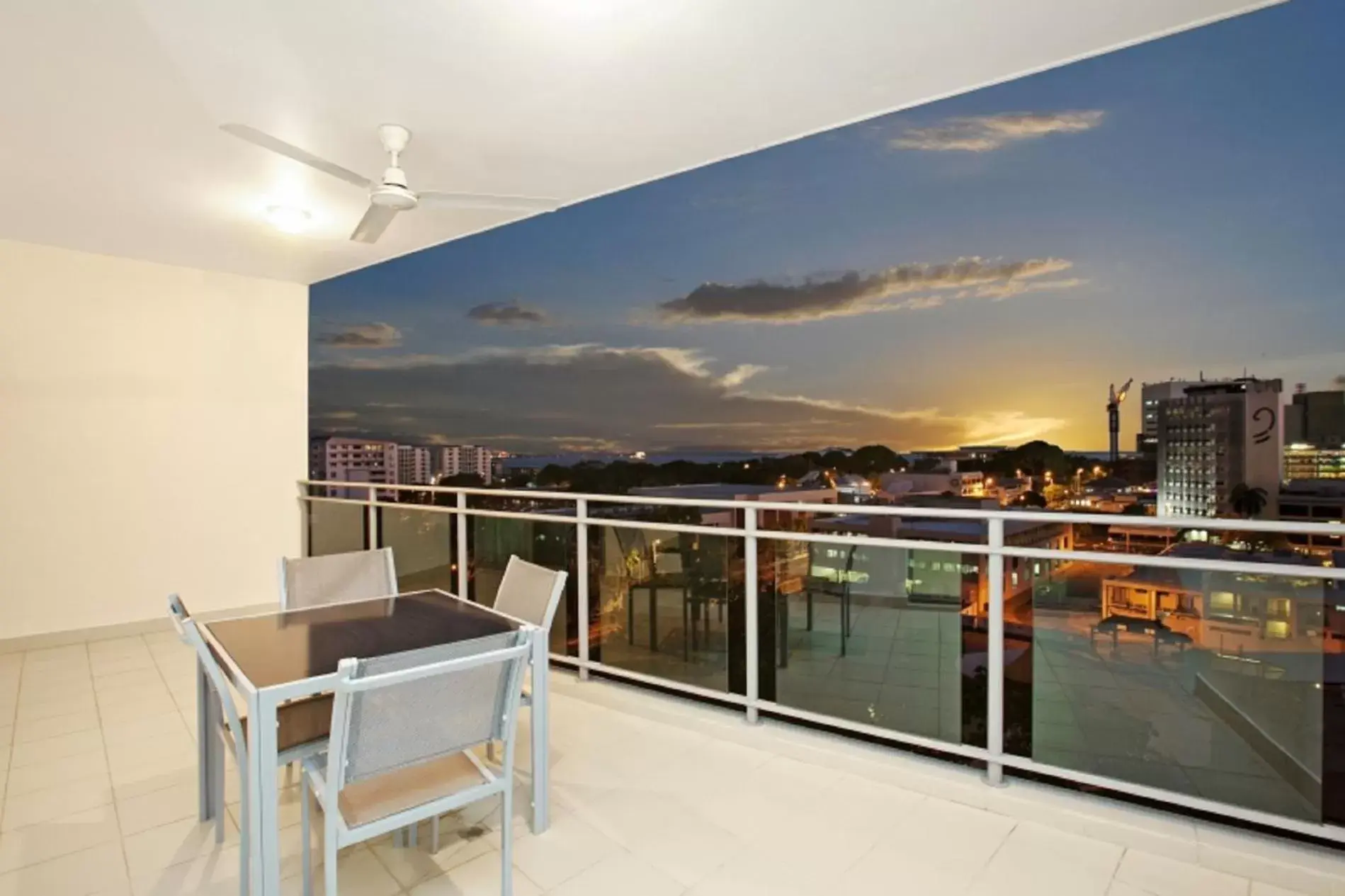 Balcony/Terrace in Argus Apartments Darwin