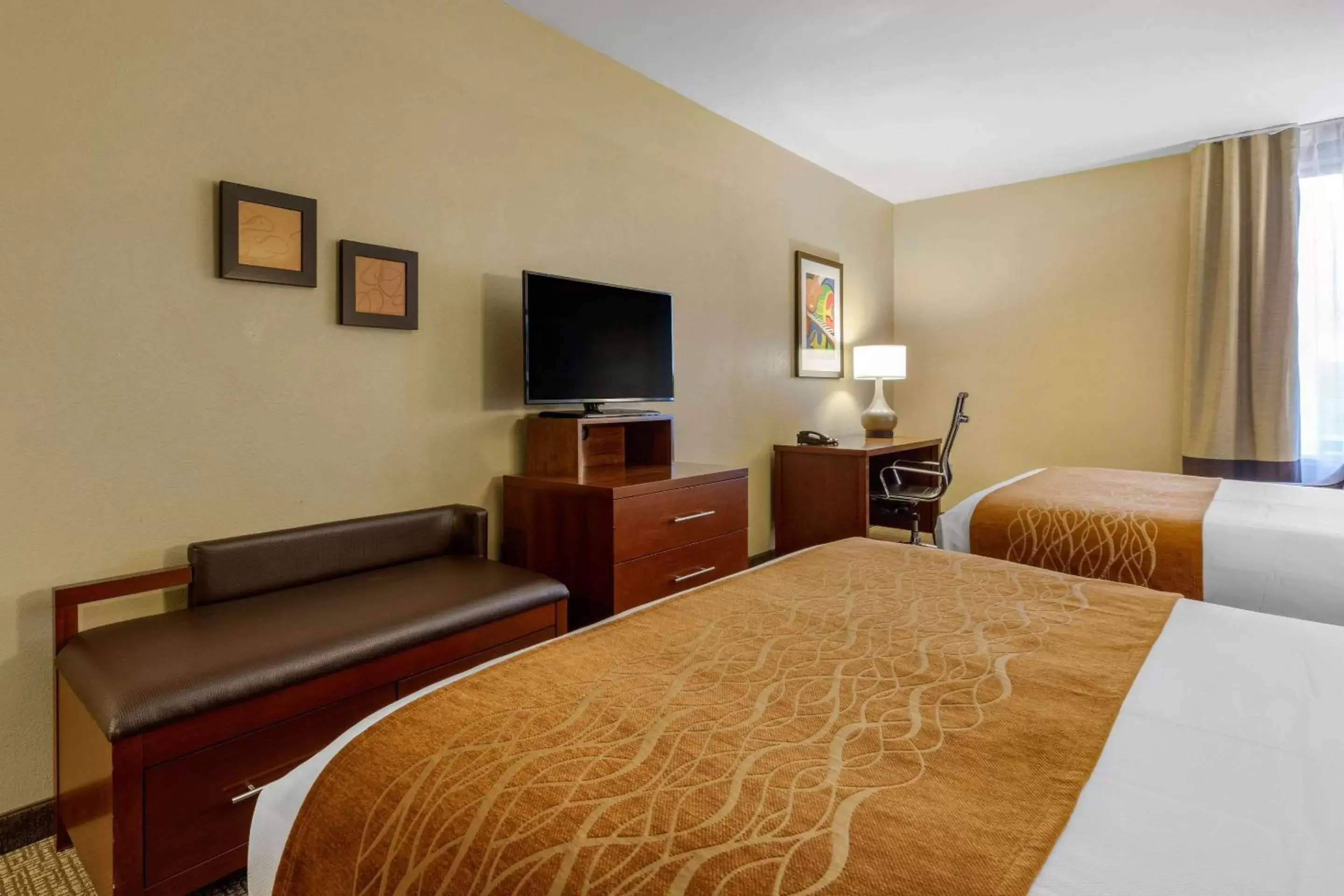 Bedroom, Bed in Comfort Inn Memphis Downtown