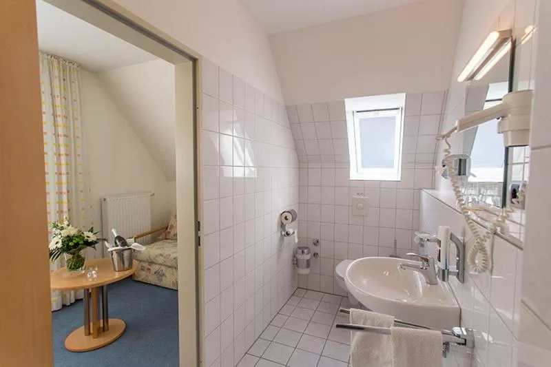 Bathroom in Hotel Restaurant Brintrup