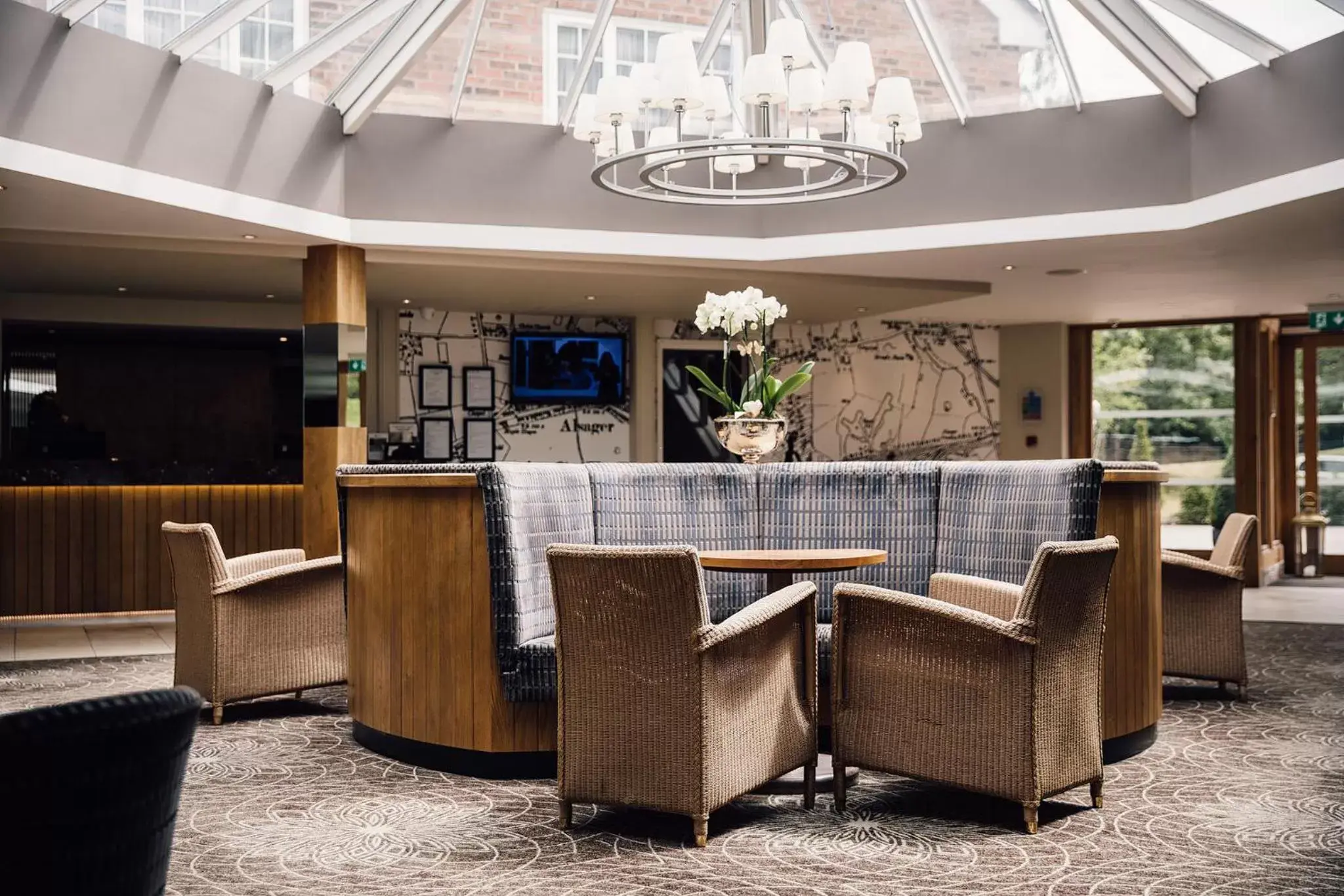 Lobby or reception, Lobby/Reception in Manor House Hotel & Spa, Alsager