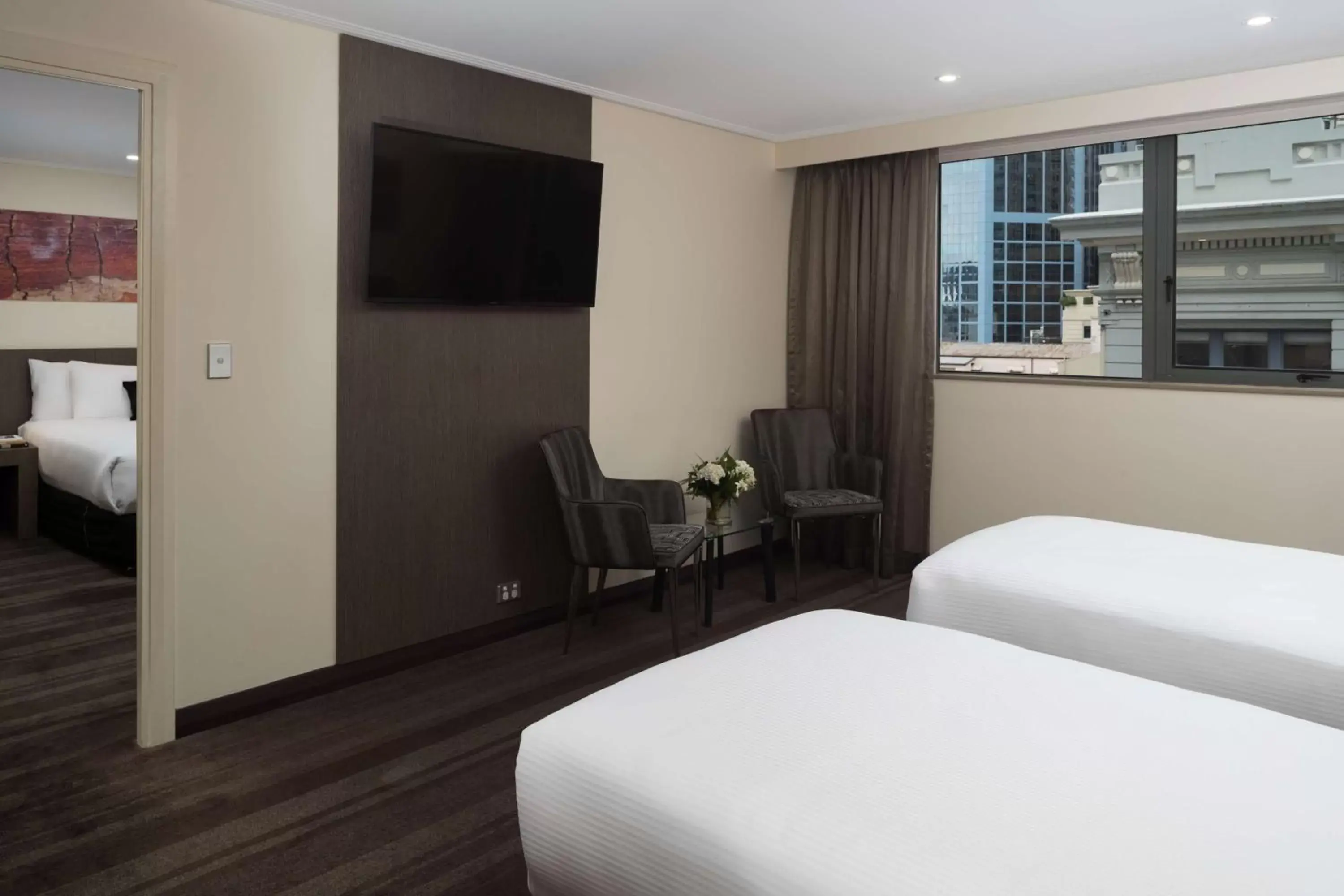 TV and multimedia, Bed in Rydges World Square TV and multimedia, Bed in Rydges World Square