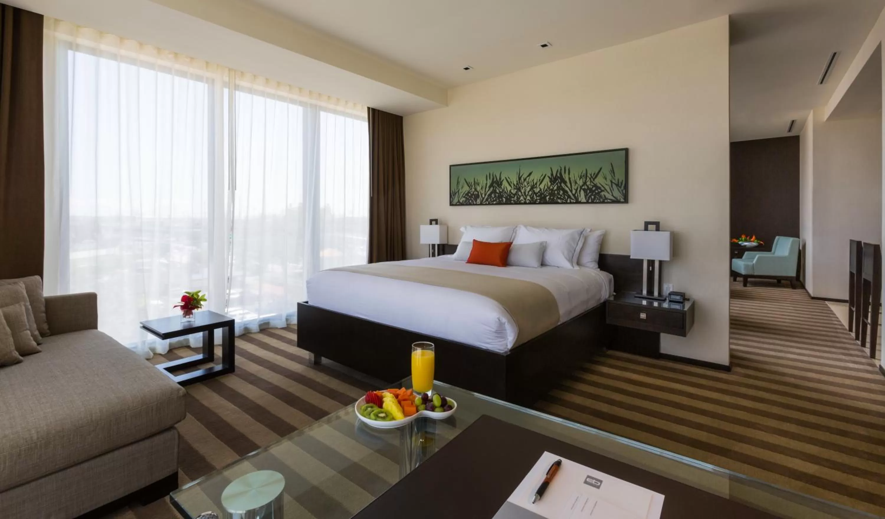 Photo of the whole room, Bed in EB Hotel Miami Airport