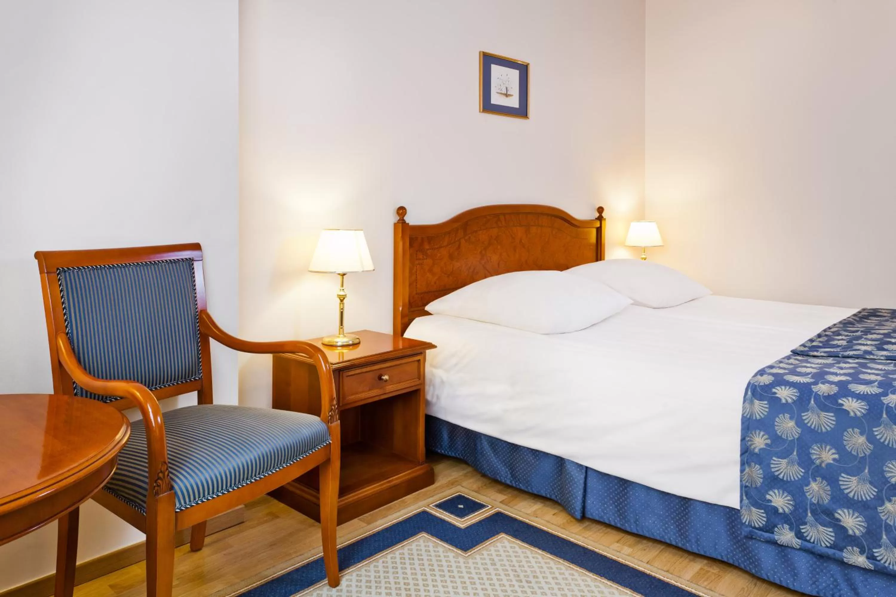 Bed in Qubus Hotel Wrocław