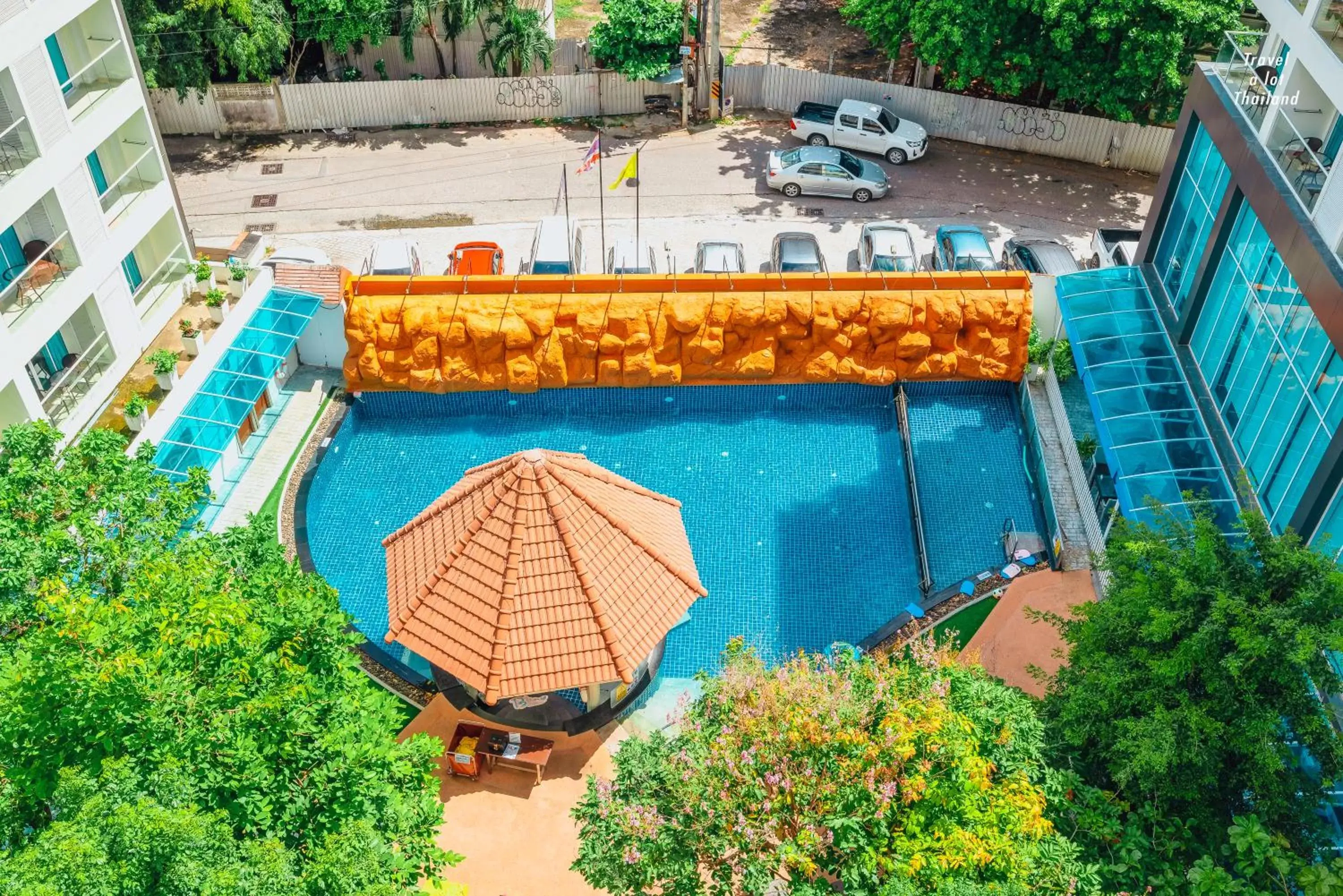 Property building, Pool View in Centara Pattaya Hotel