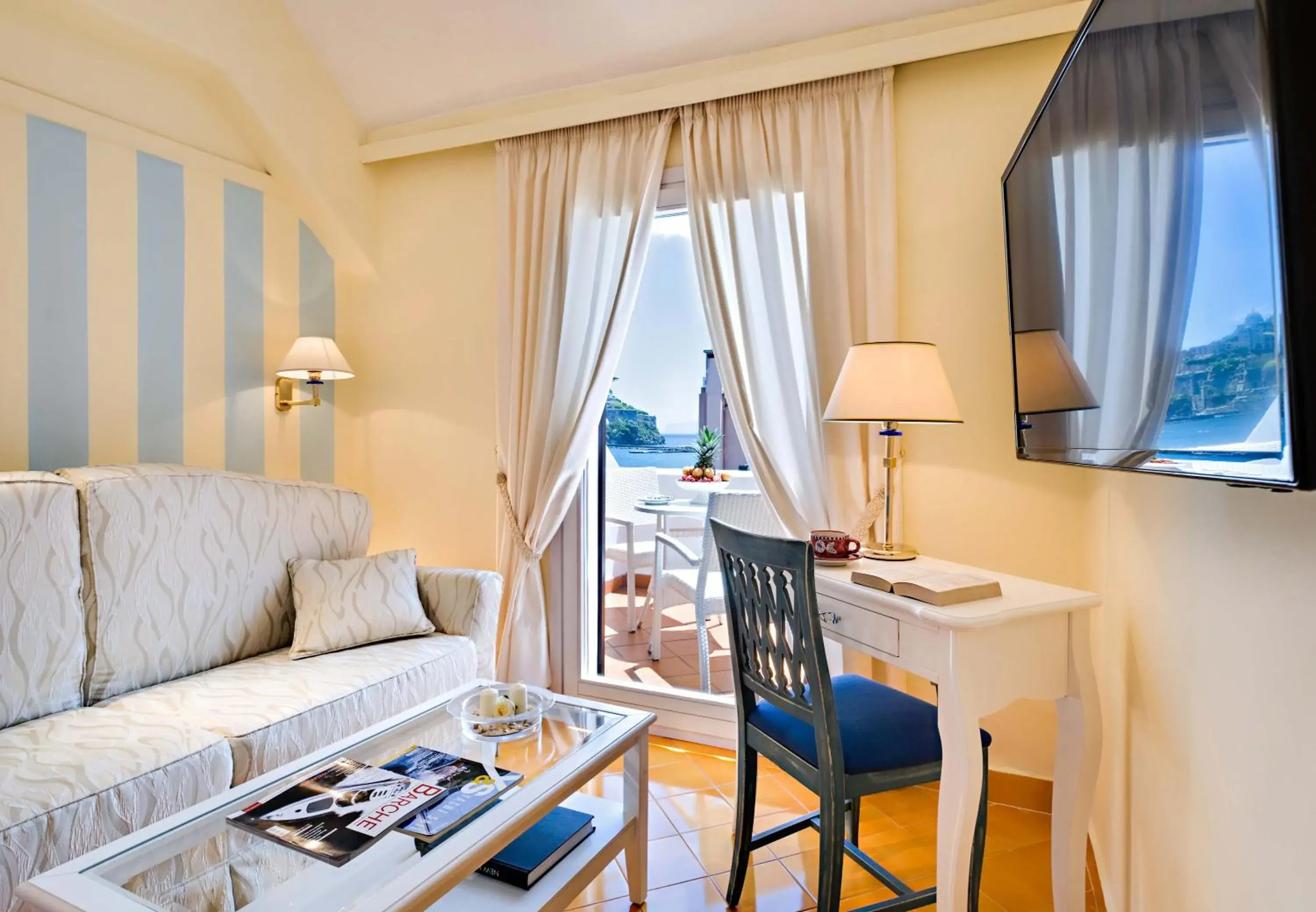 Living room, Seating Area in Hotel Mare Blu Terme