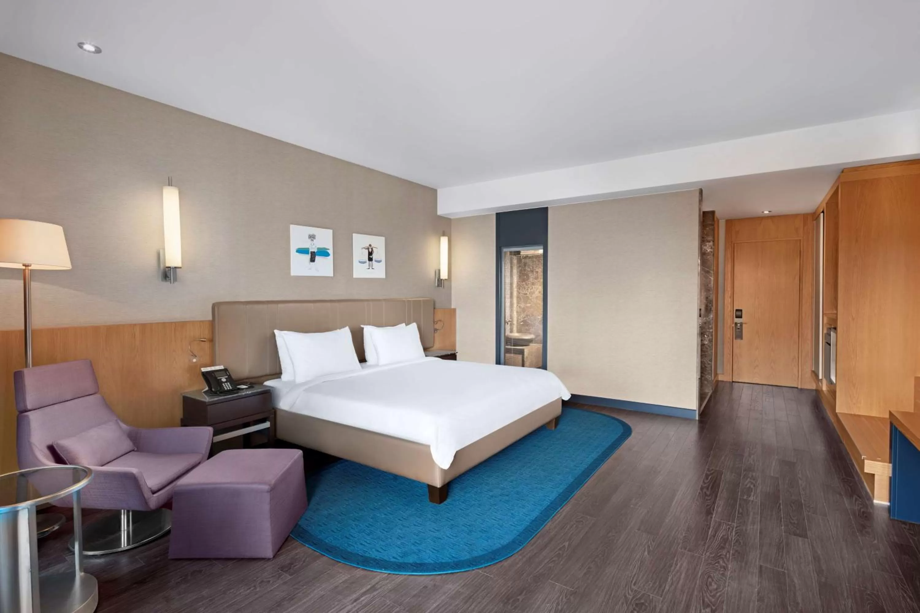 Bedroom, Bed in Radisson Blu Hotel & Spa, Istanbul Tuzla