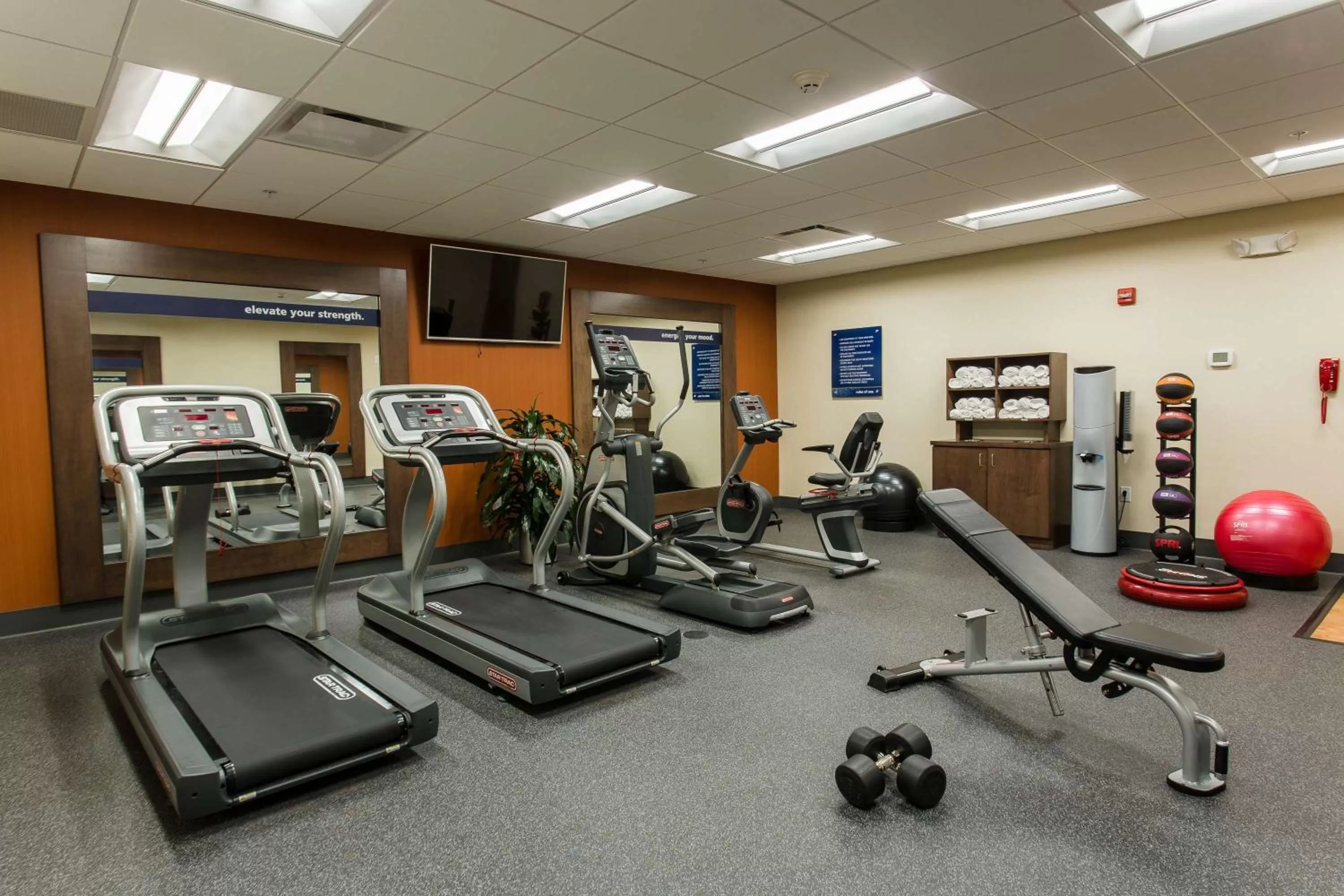 Fitness centre/facilities in Hampton Inn & Suites - Knoxville Papermill Drive, TN