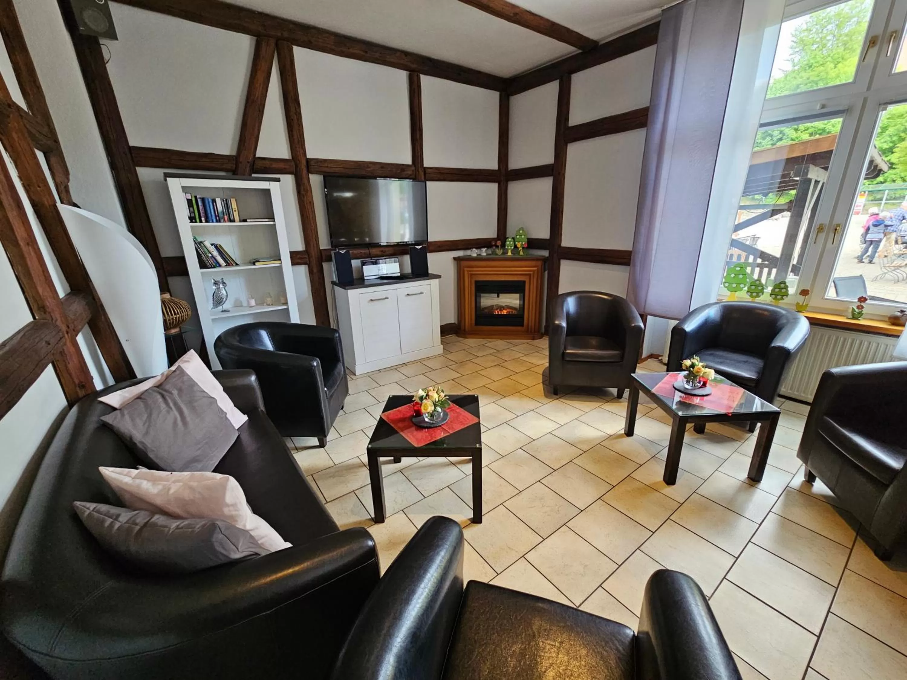 Lobby or reception in GreenLine Ferienhotel Forelle