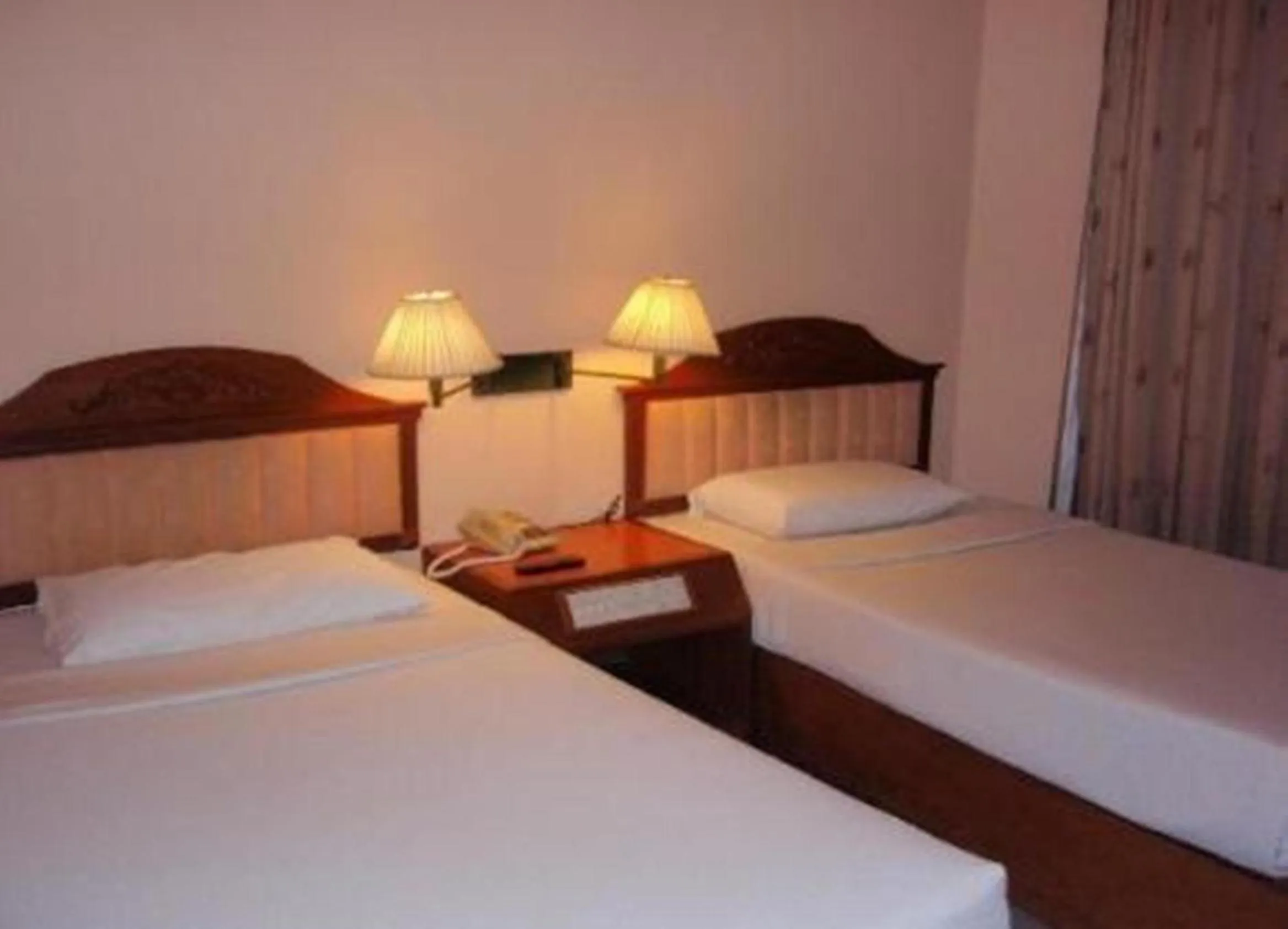 Bed in Bangkok City Inn