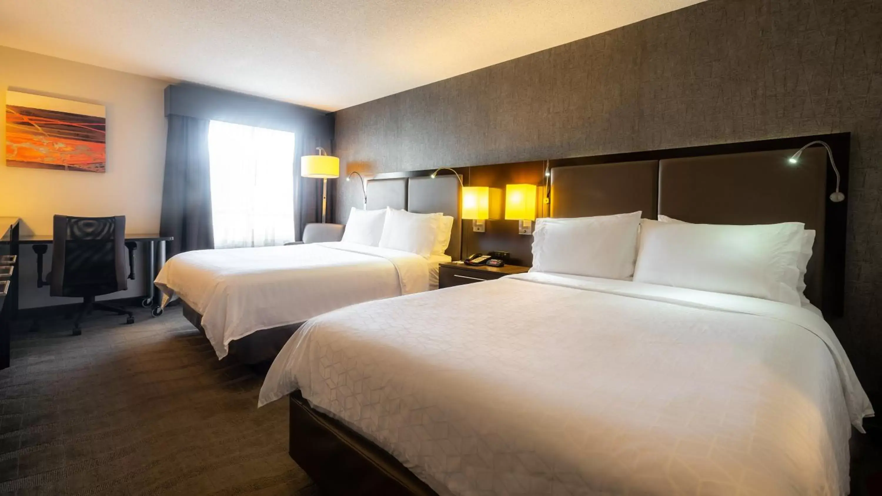 Photo of the whole room, Bed in Holiday Inn Express Hotel & Suites - Edmonton International Airport, an IHG Hotel