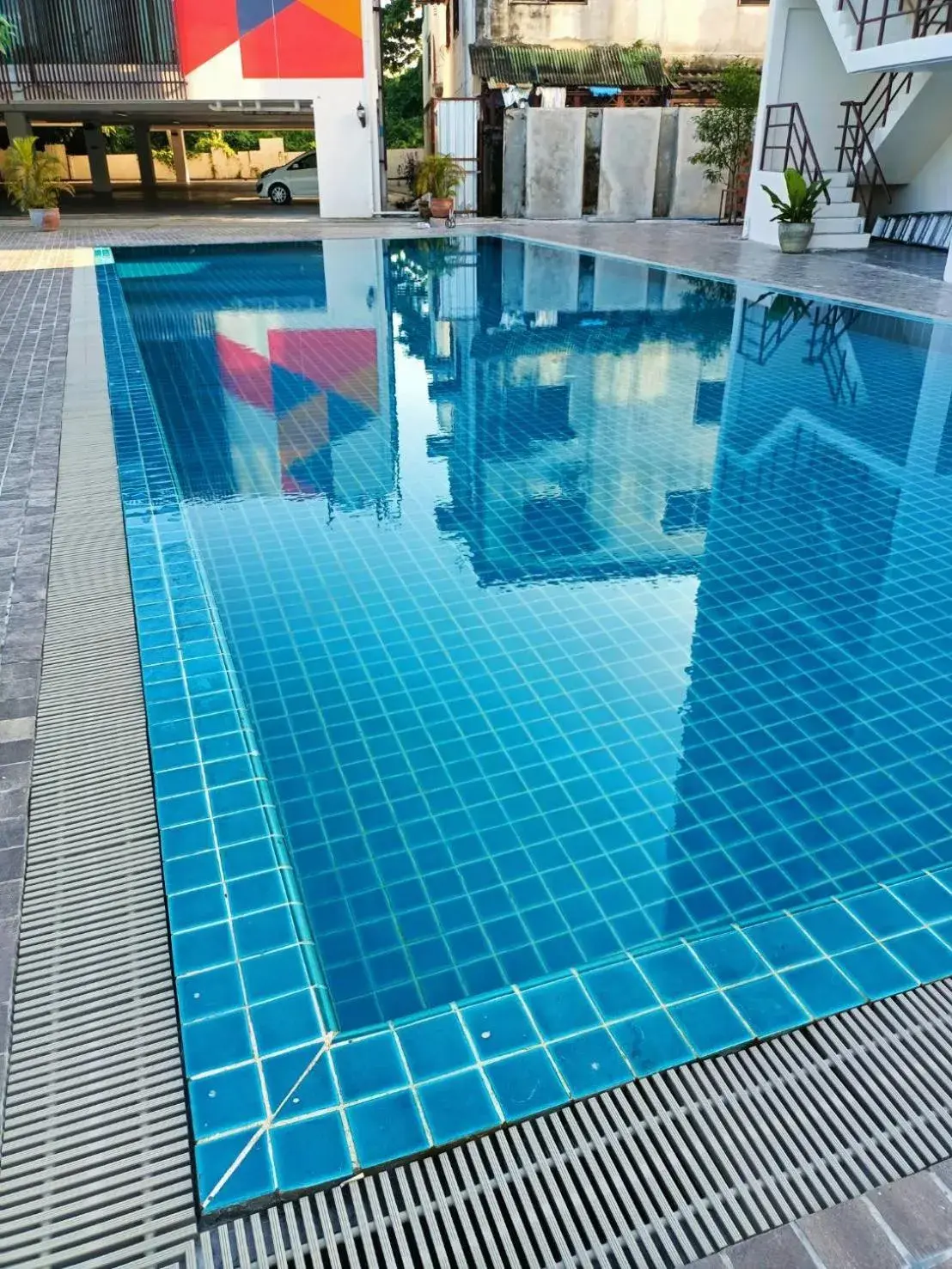 Pool view, Swimming Pool in Mayflower Grande Hotel Phitsanulok