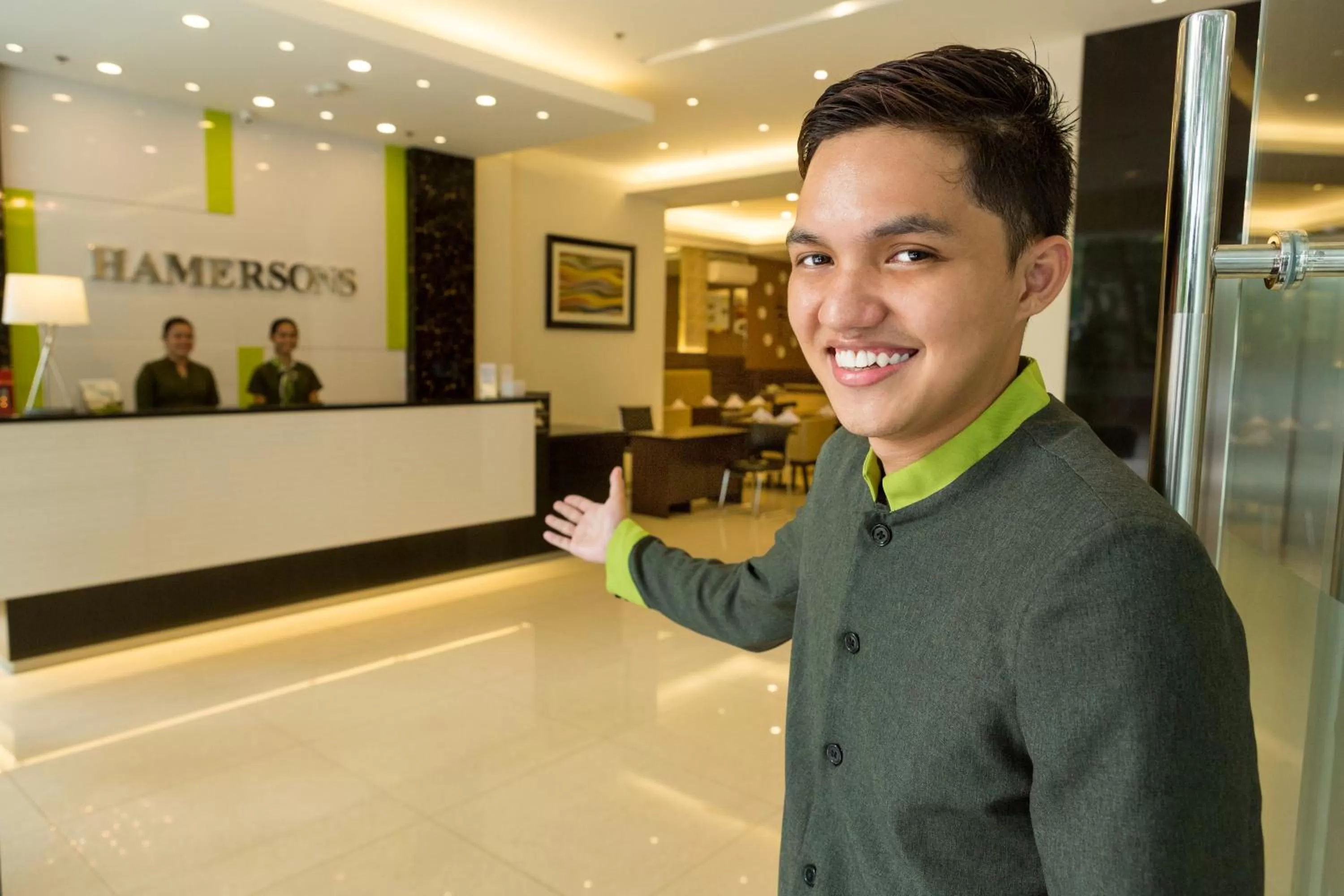 Staff in Hamersons Hotel Cebu