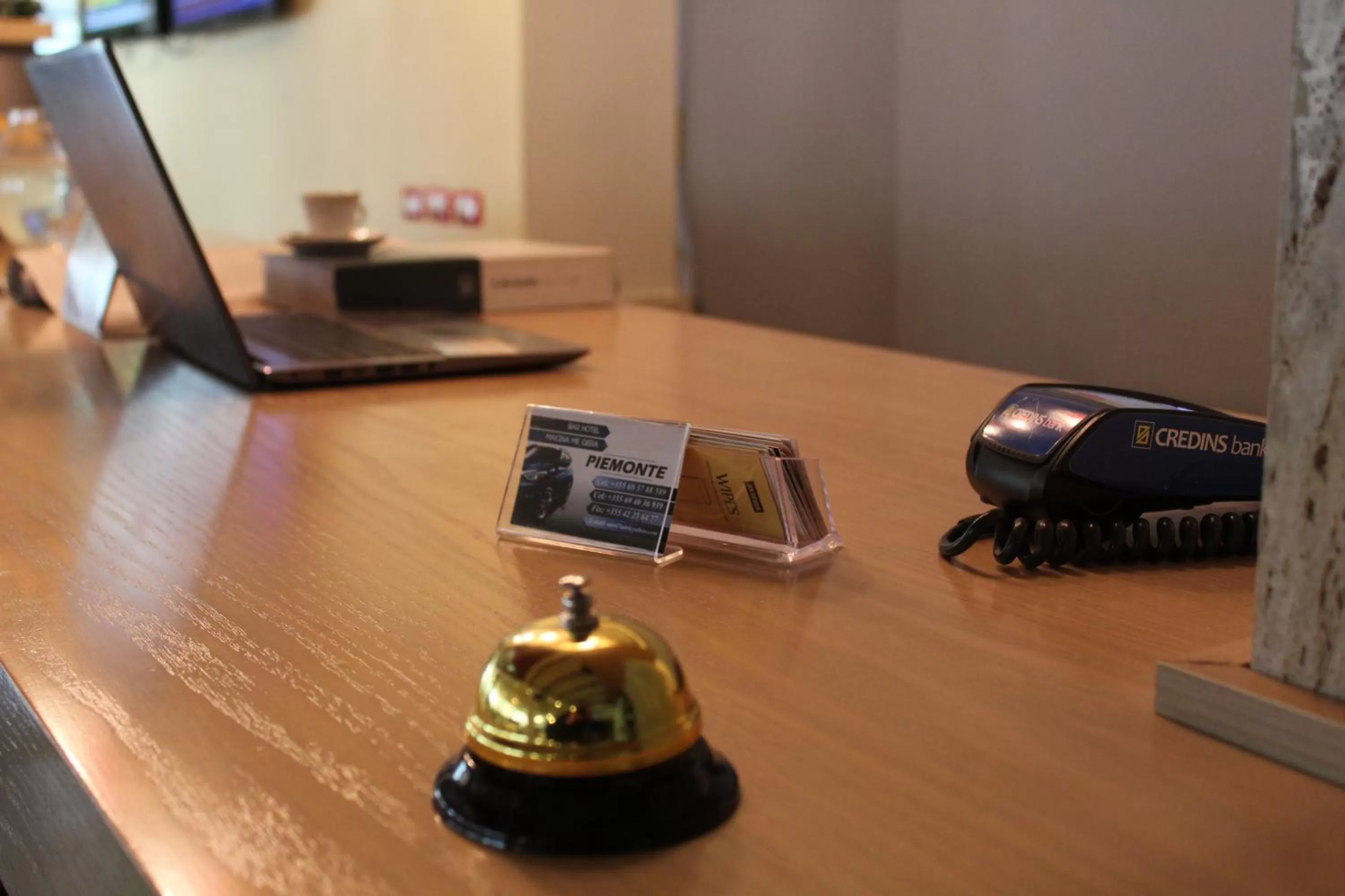 Lobby or reception in Hotel Piemonte