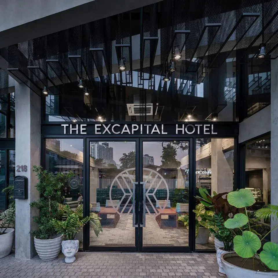 Facade/entrance in The Ex Capital Hotel
