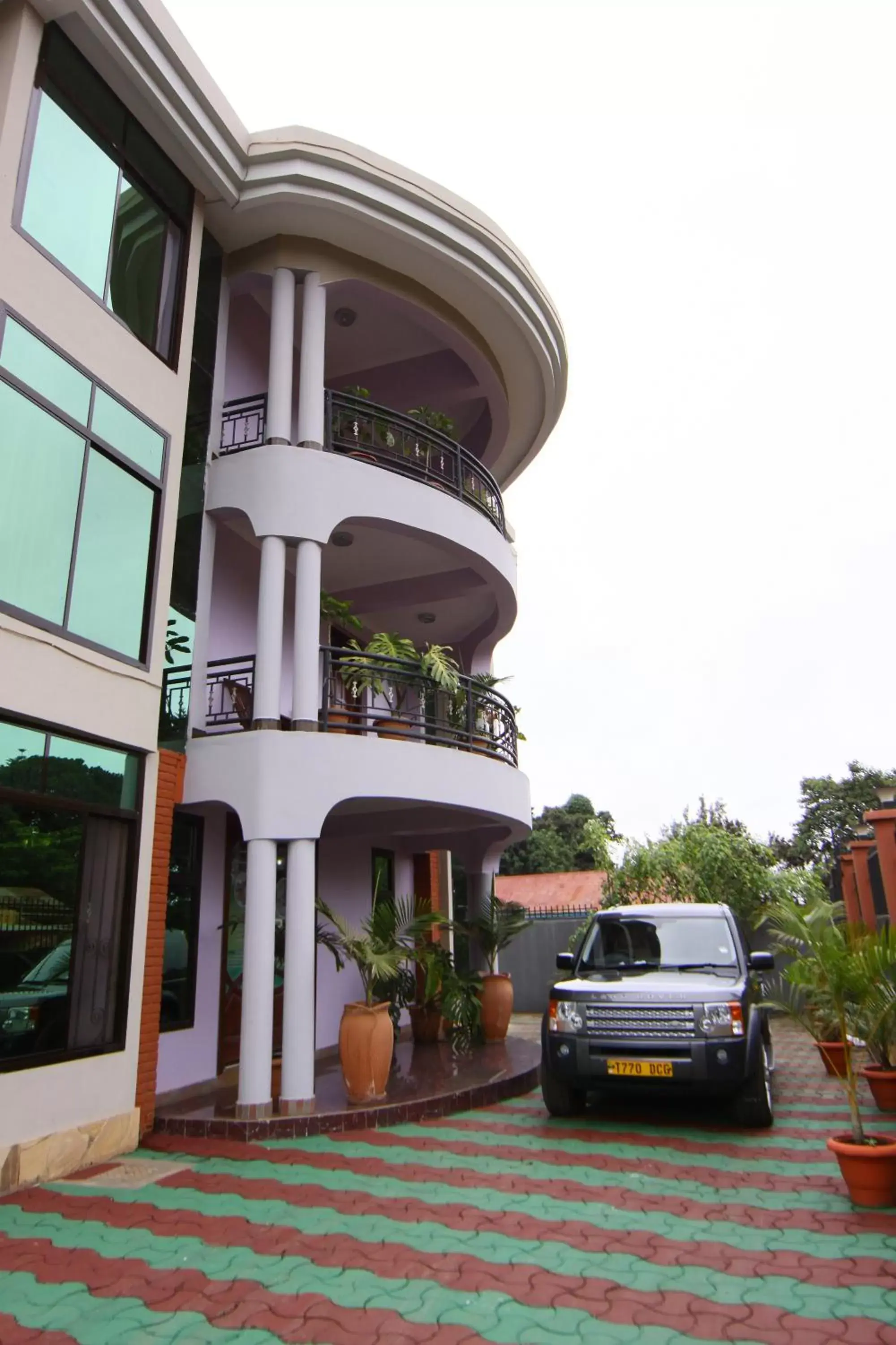 Balcony/Terrace, Property Building in Green Mountain Hotel