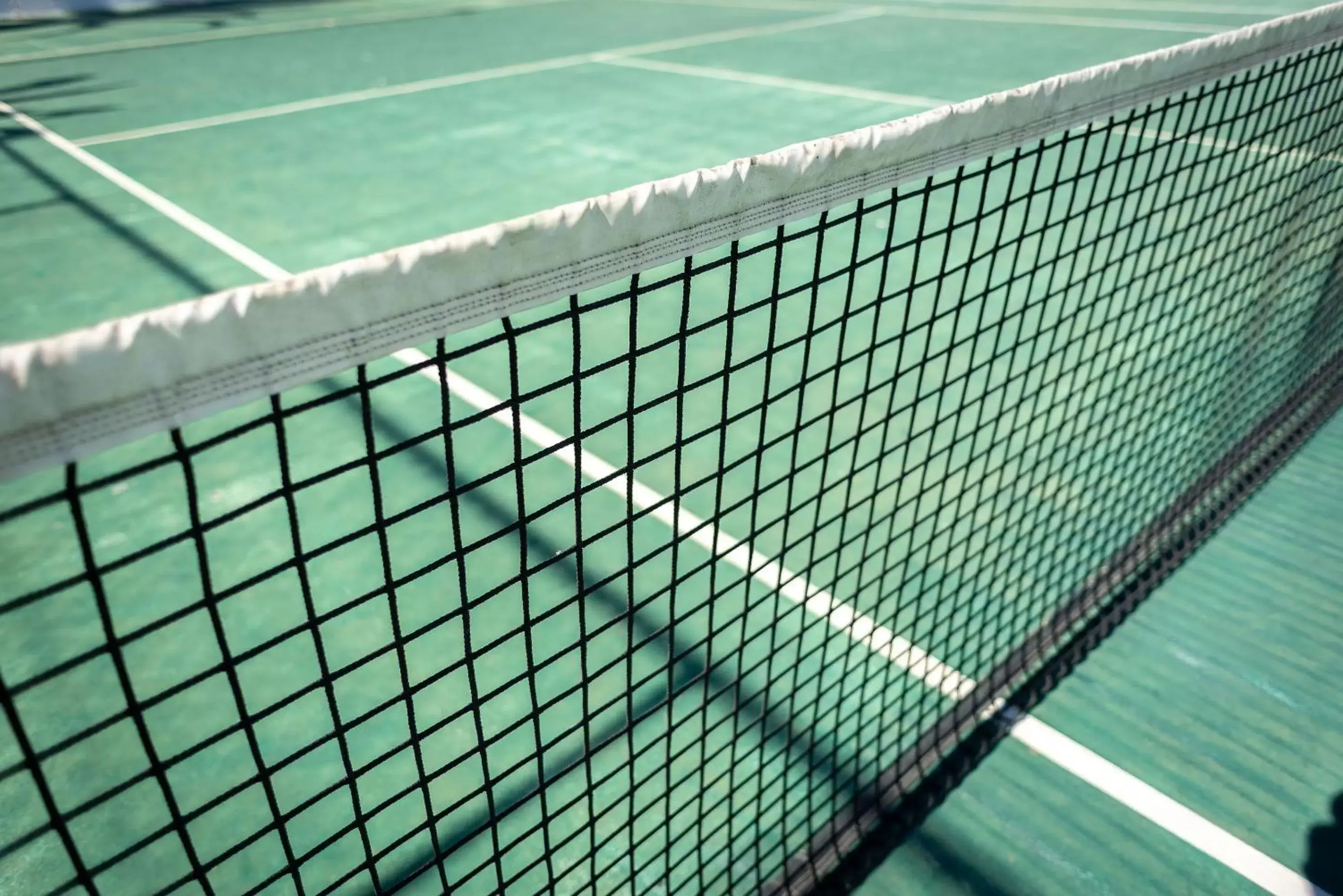 Tennis court in Muthu Oura Praia Hotel