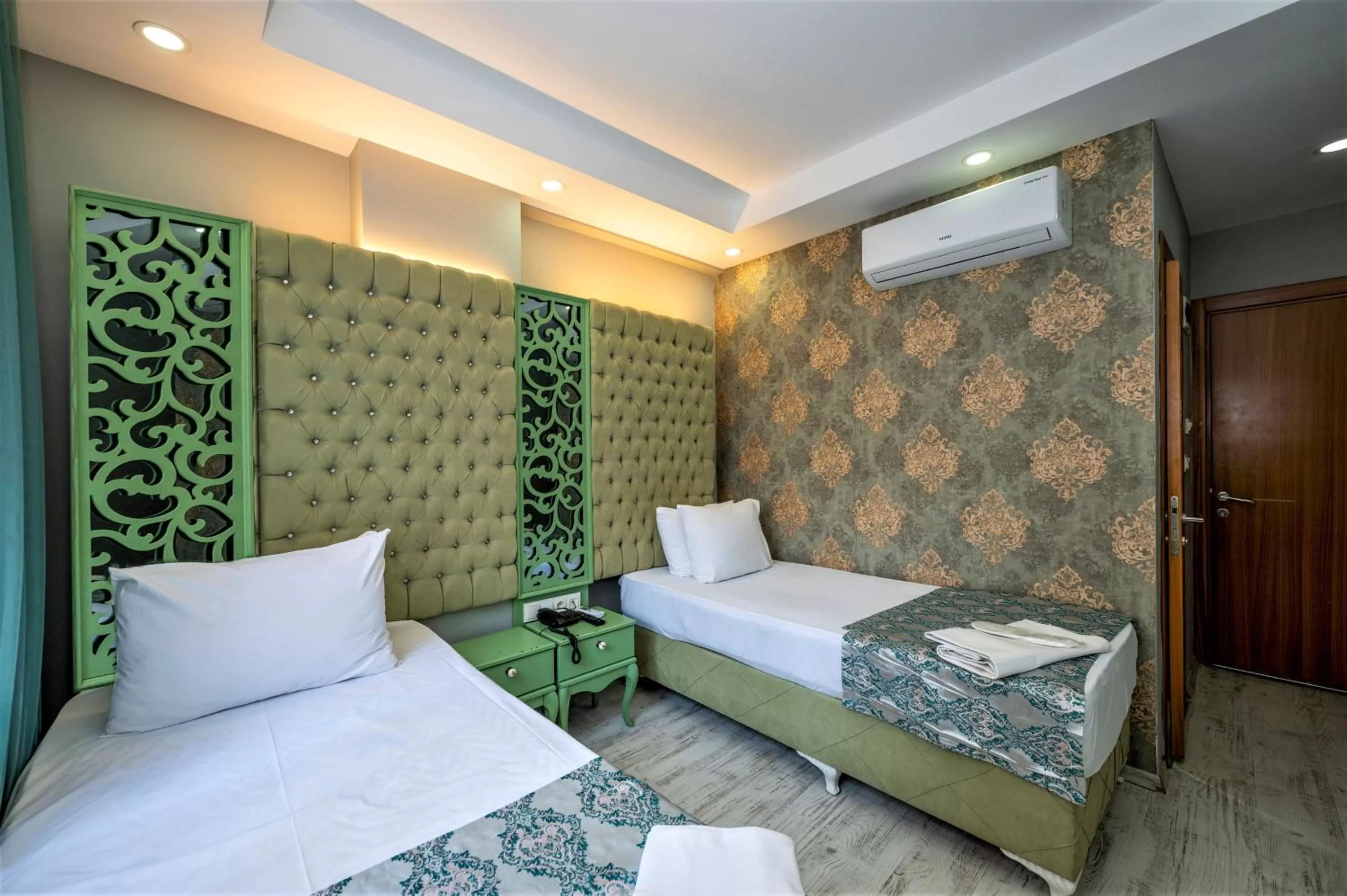 Photo of the whole room, Bed in Green Garden Hotel