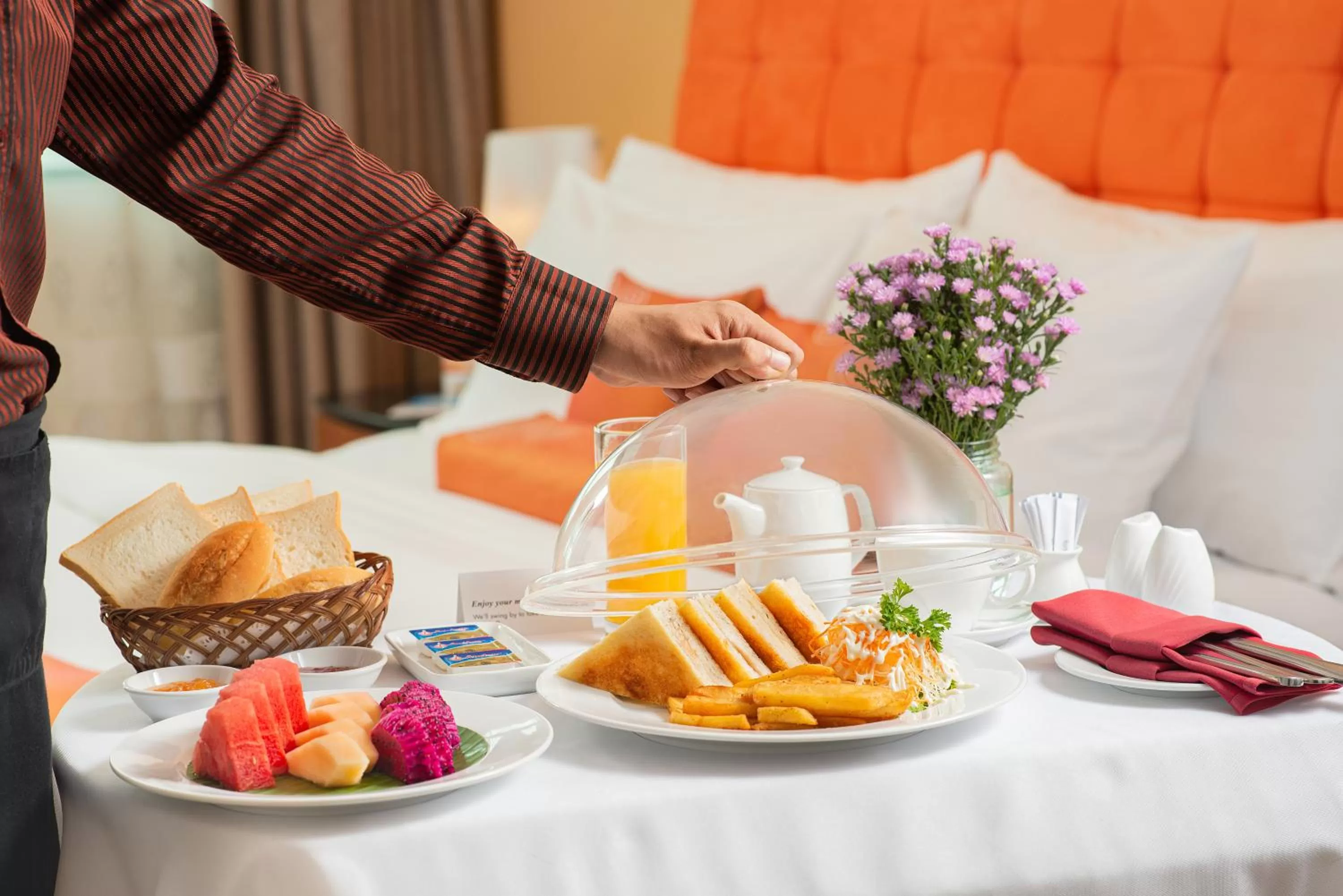 Breakfast in Fortuna Hotel Hanoi