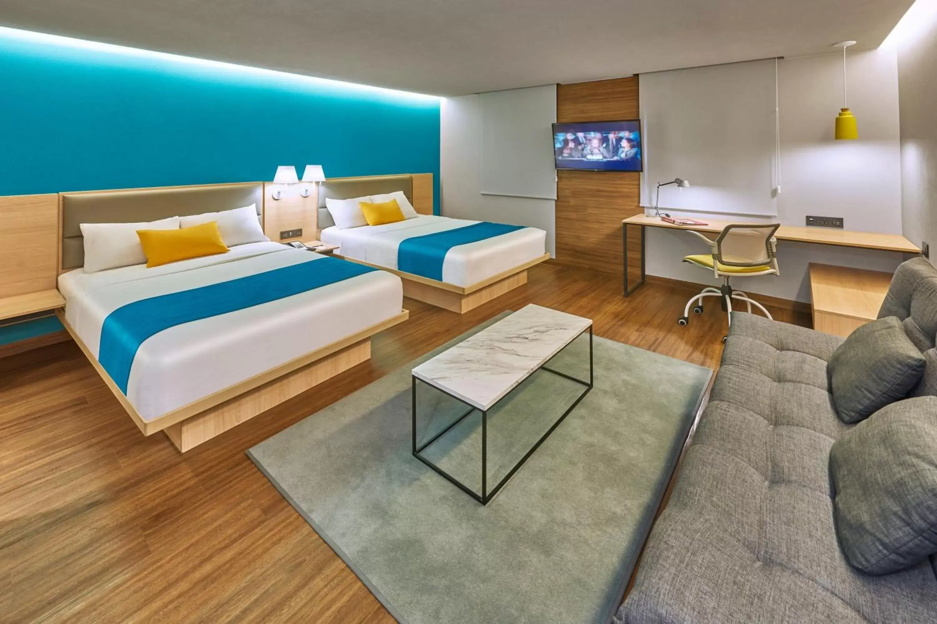 Bedroom in City Express Suites by Marriott Queretaro