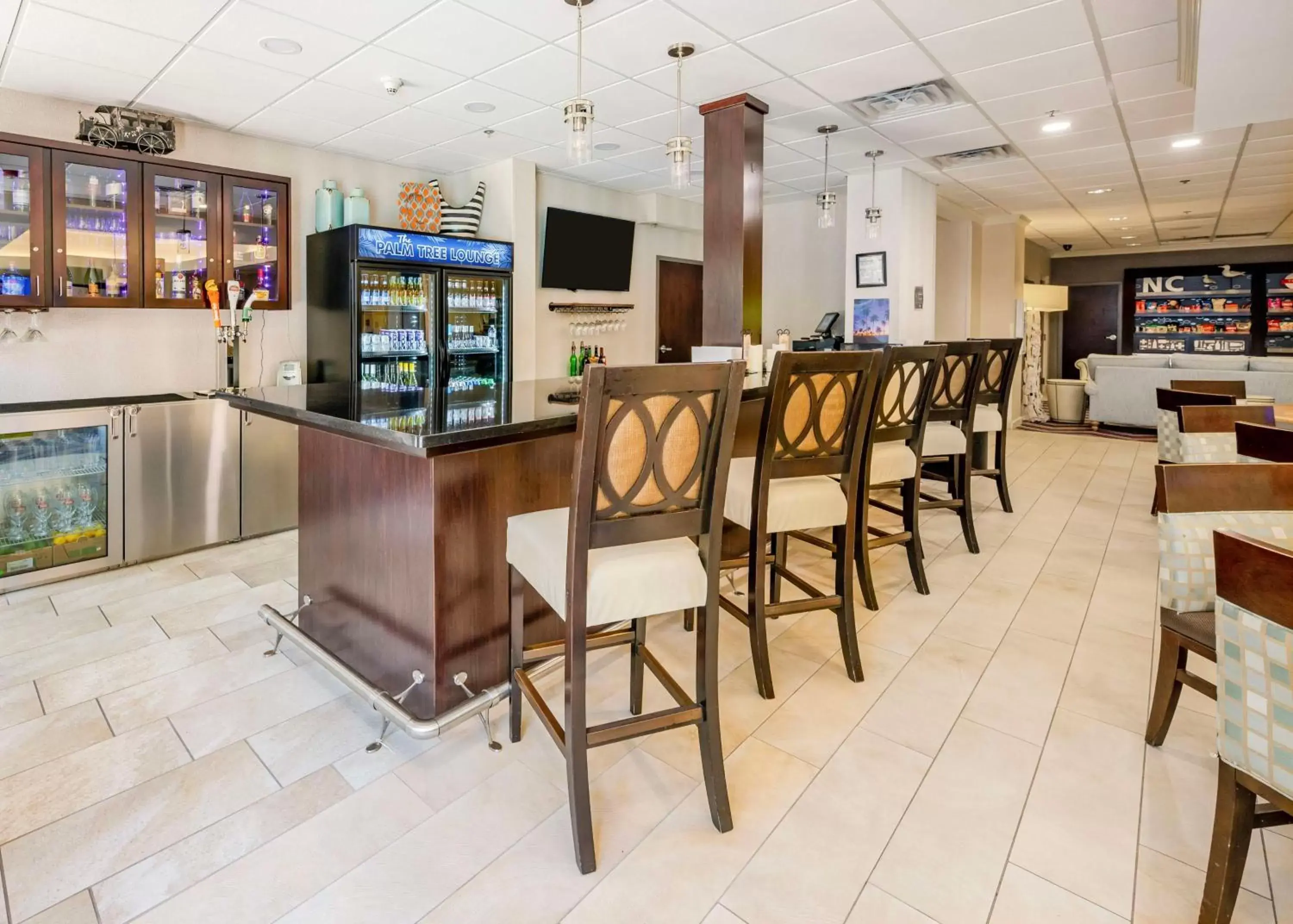 Lounge or bar in Hampton Inn Wilmington-Medical Park