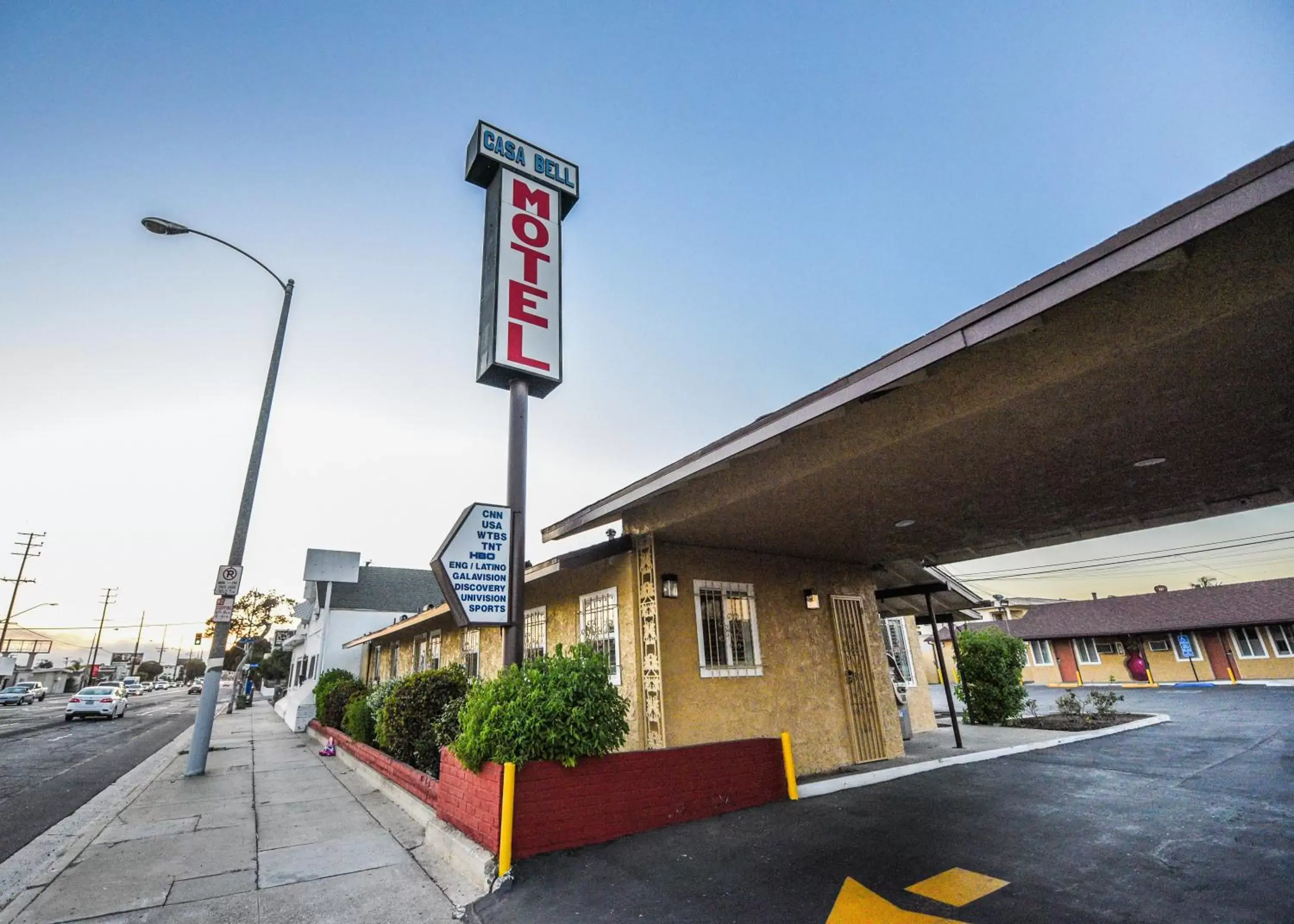 Property Building in Casa Bell Motel, Los Angeles - LAX Airport